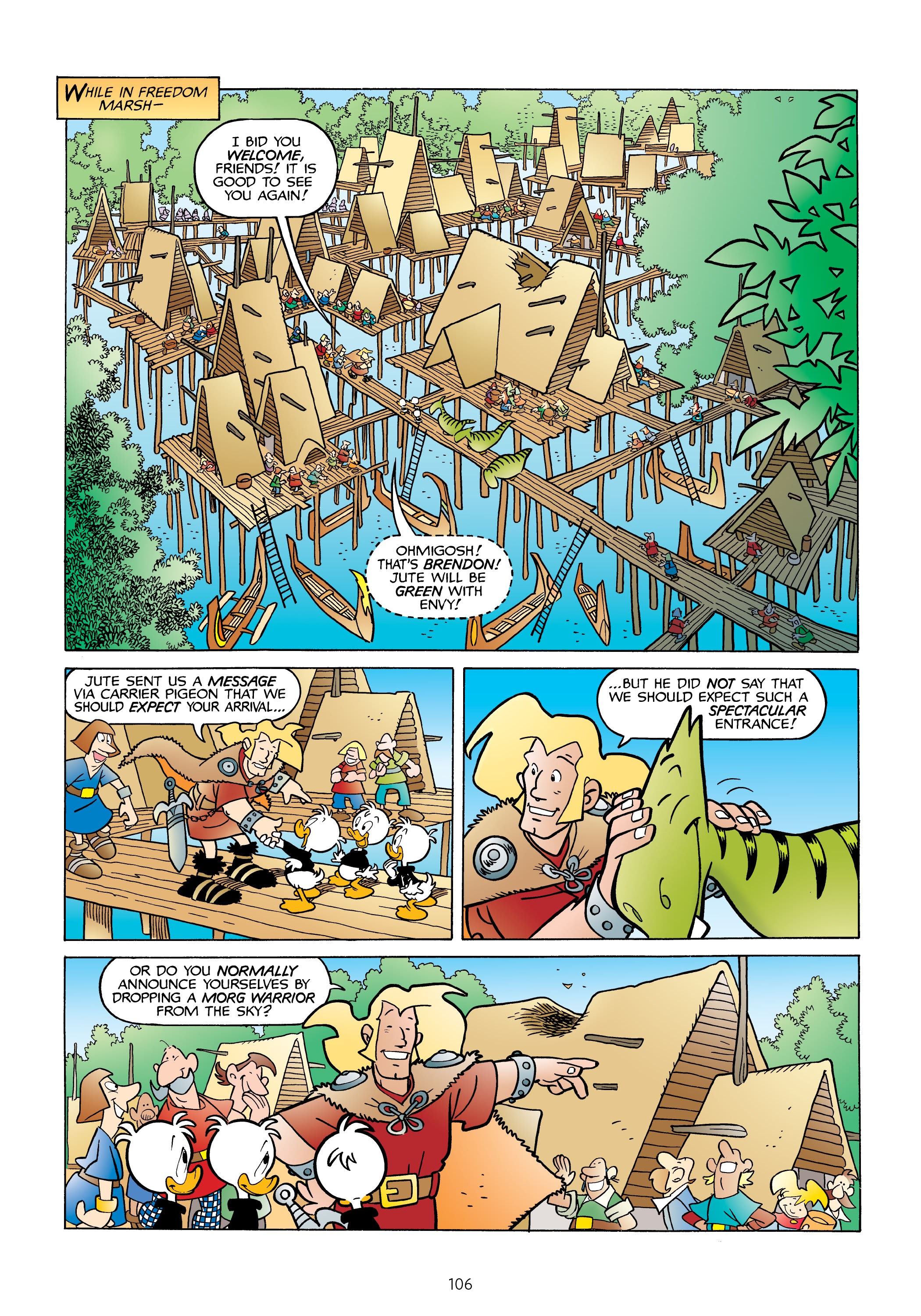 Read online Donald Duck and Uncle Scrooge: World of the Dragonlords comic -  Issue # TPB (Part 2) - 7