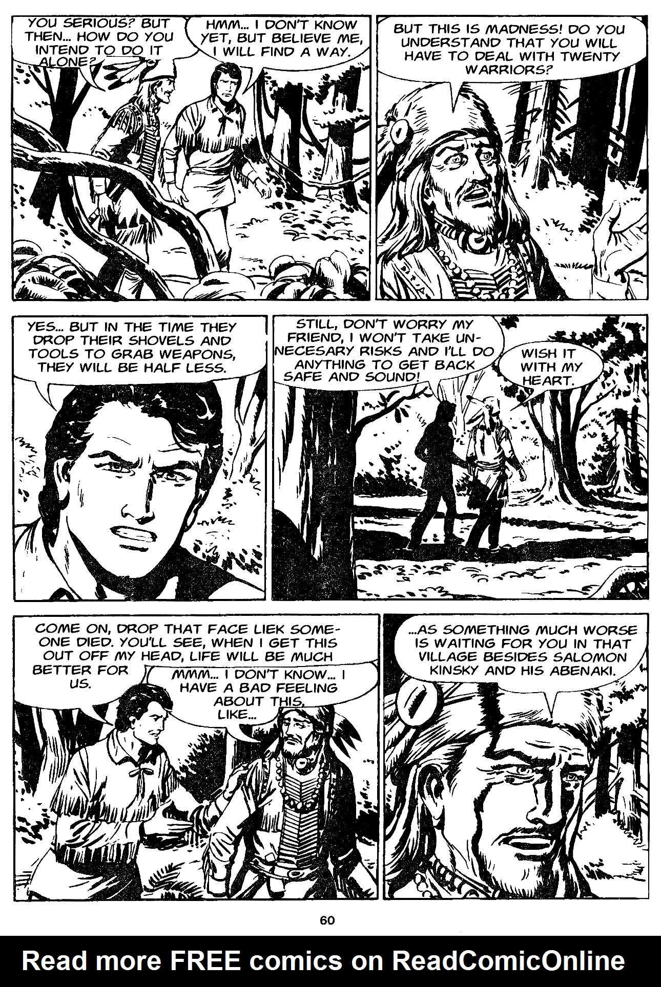 Read online Zenith gigante - Zagor gigante comic -  Issue #1 - 62