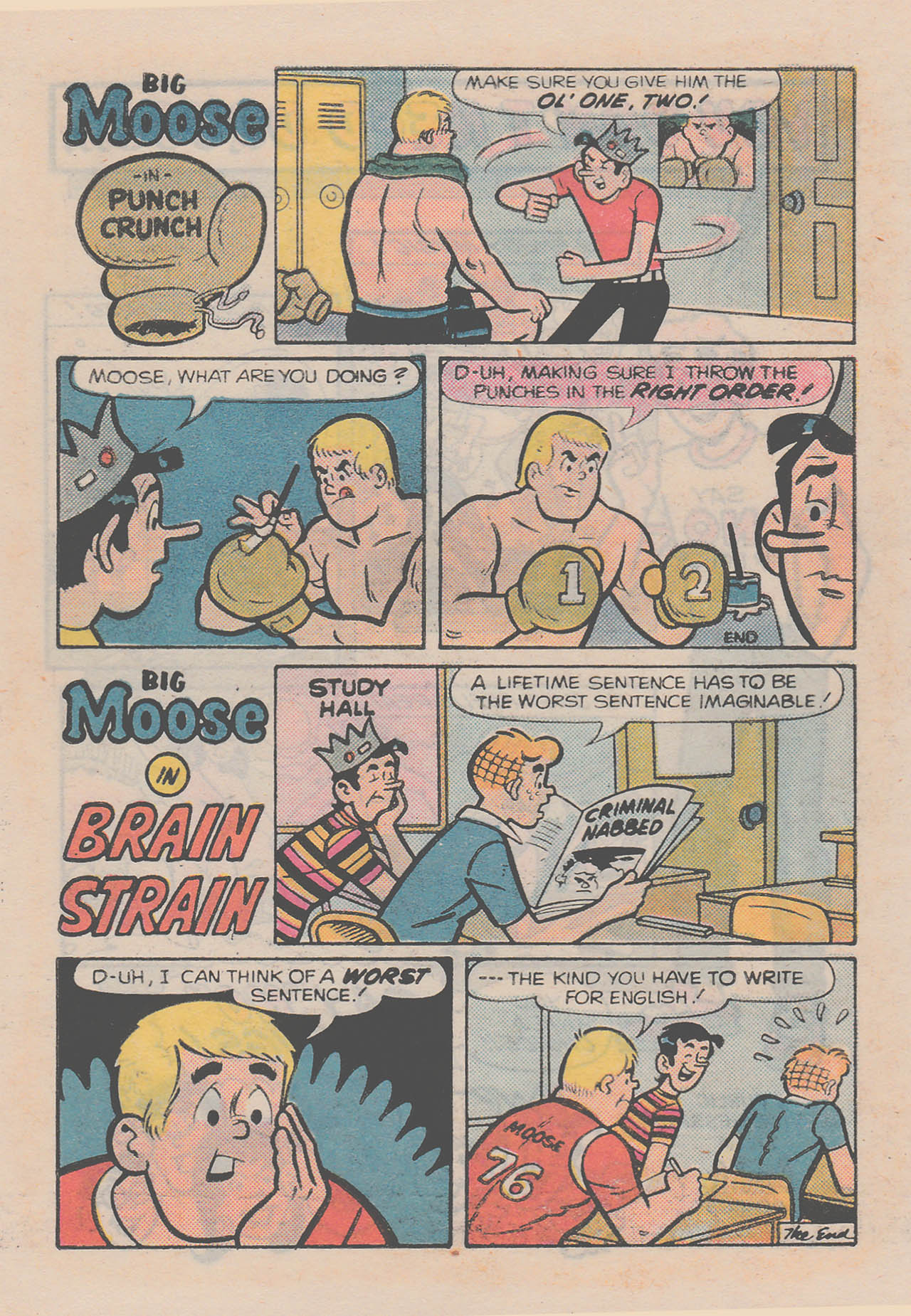 Read online Jughead with Archie Digest Magazine comic -  Issue #83 - 124