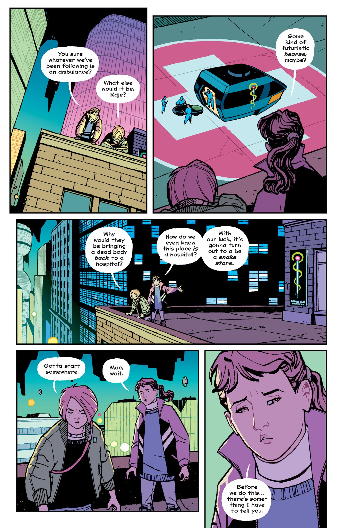 Read online Paper Girls comic -  Issue #22 - 22