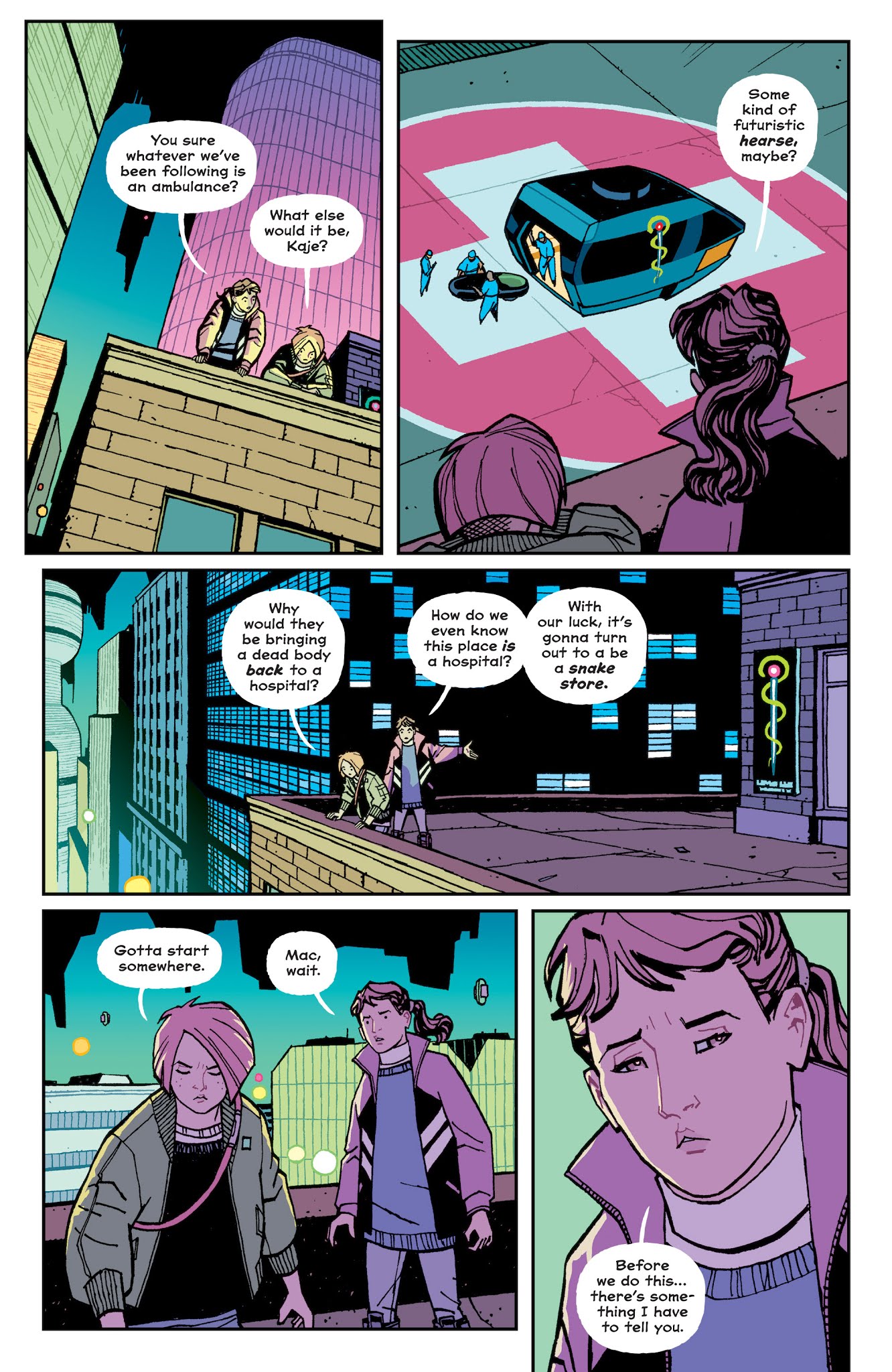 Read online Paper Girls comic -  Issue #22 - 22