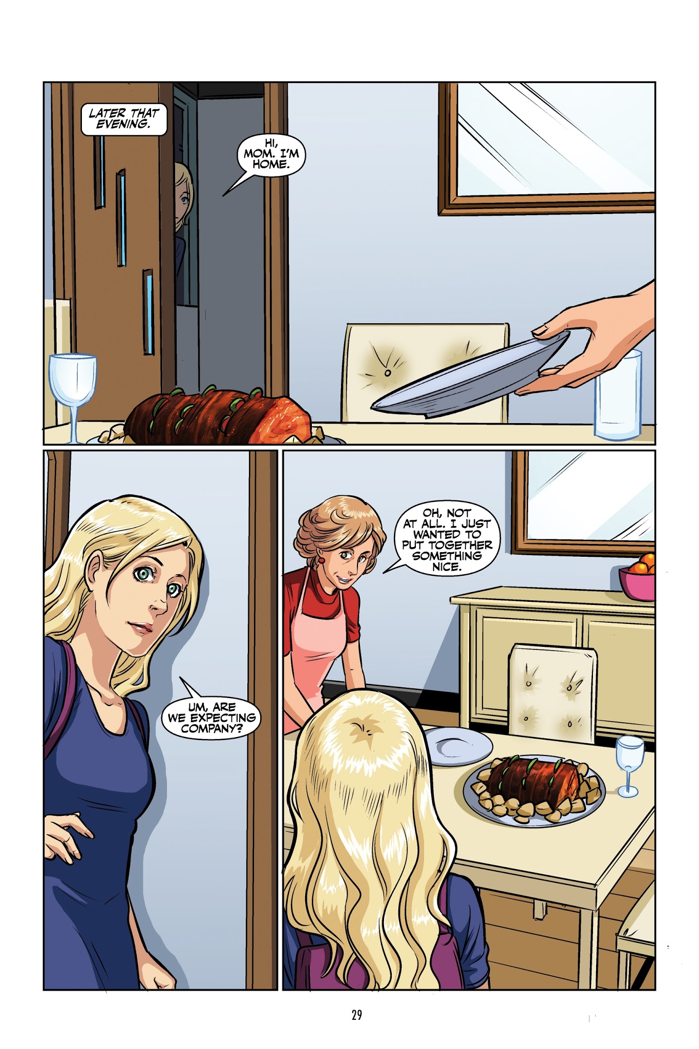 Read online Buffy: The High School Years–Parental Parasite comic -  Issue # TPB - 31
