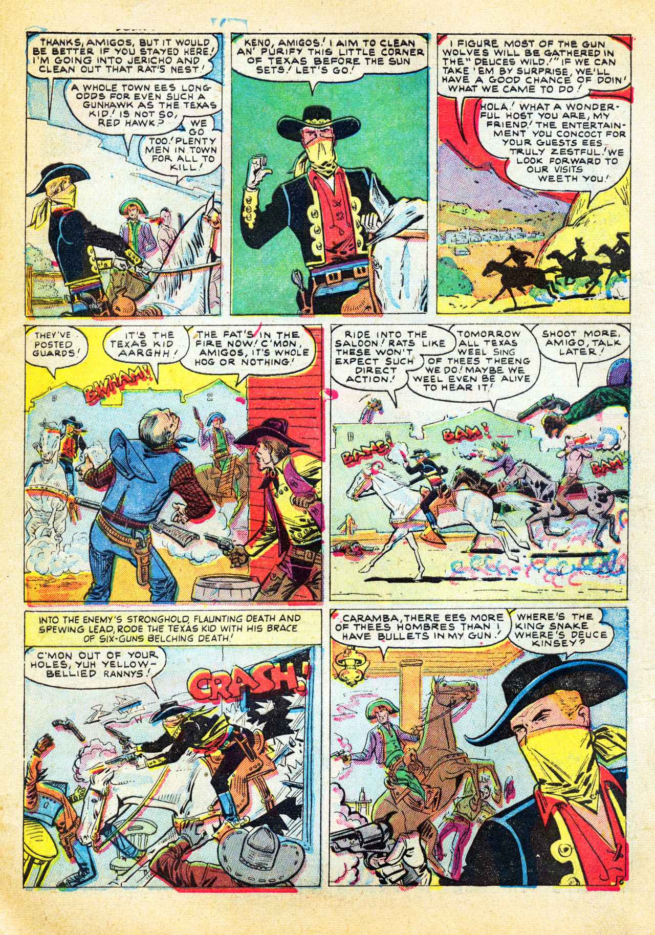 Read online Texas Kid comic -  Issue #4 - 8