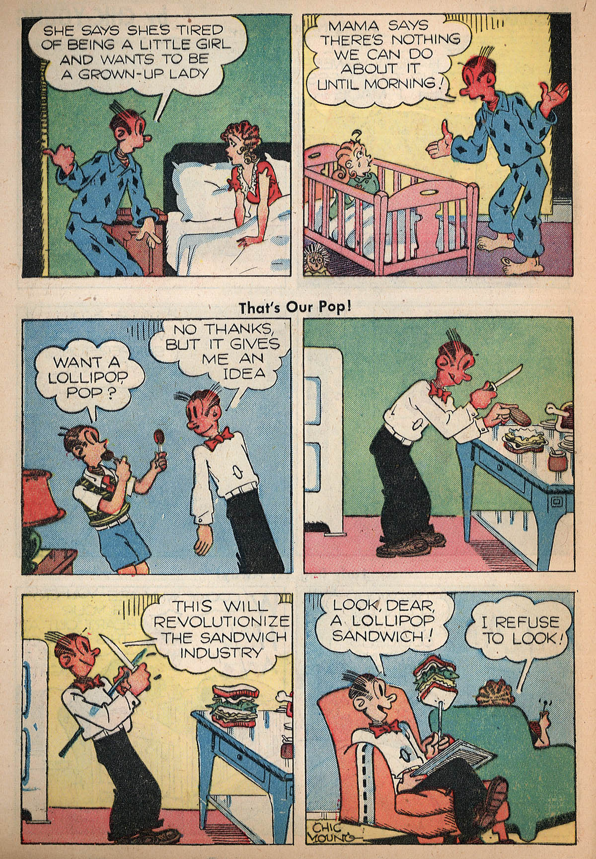 Read online Blondie Comics (1947) comic -  Issue #15 - 30