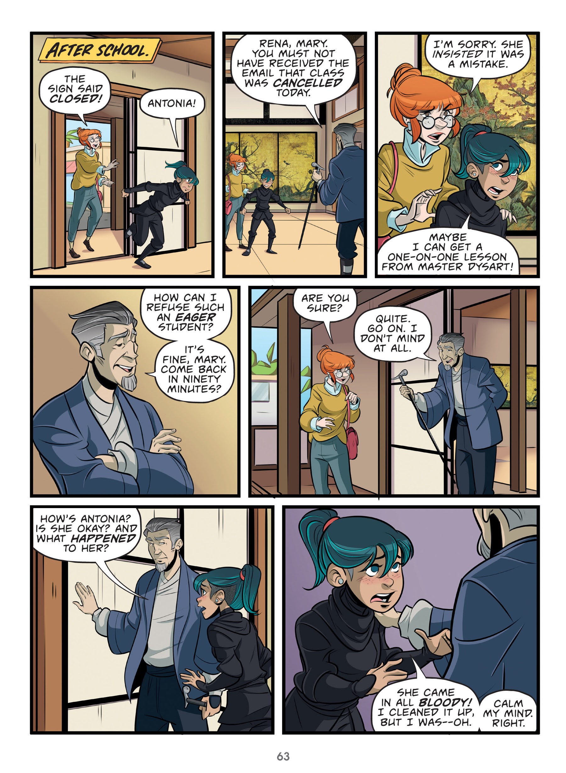 Read online Shy Ninja comic -  Issue # TPB - 63