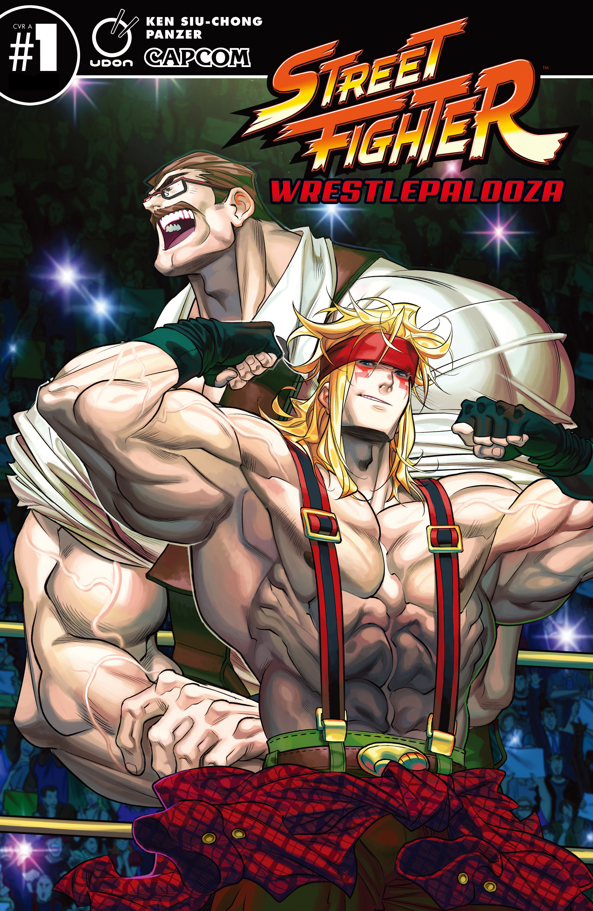 Read online Street Fighter One-shots comic -  Issue # Wrestlepalooza - 1