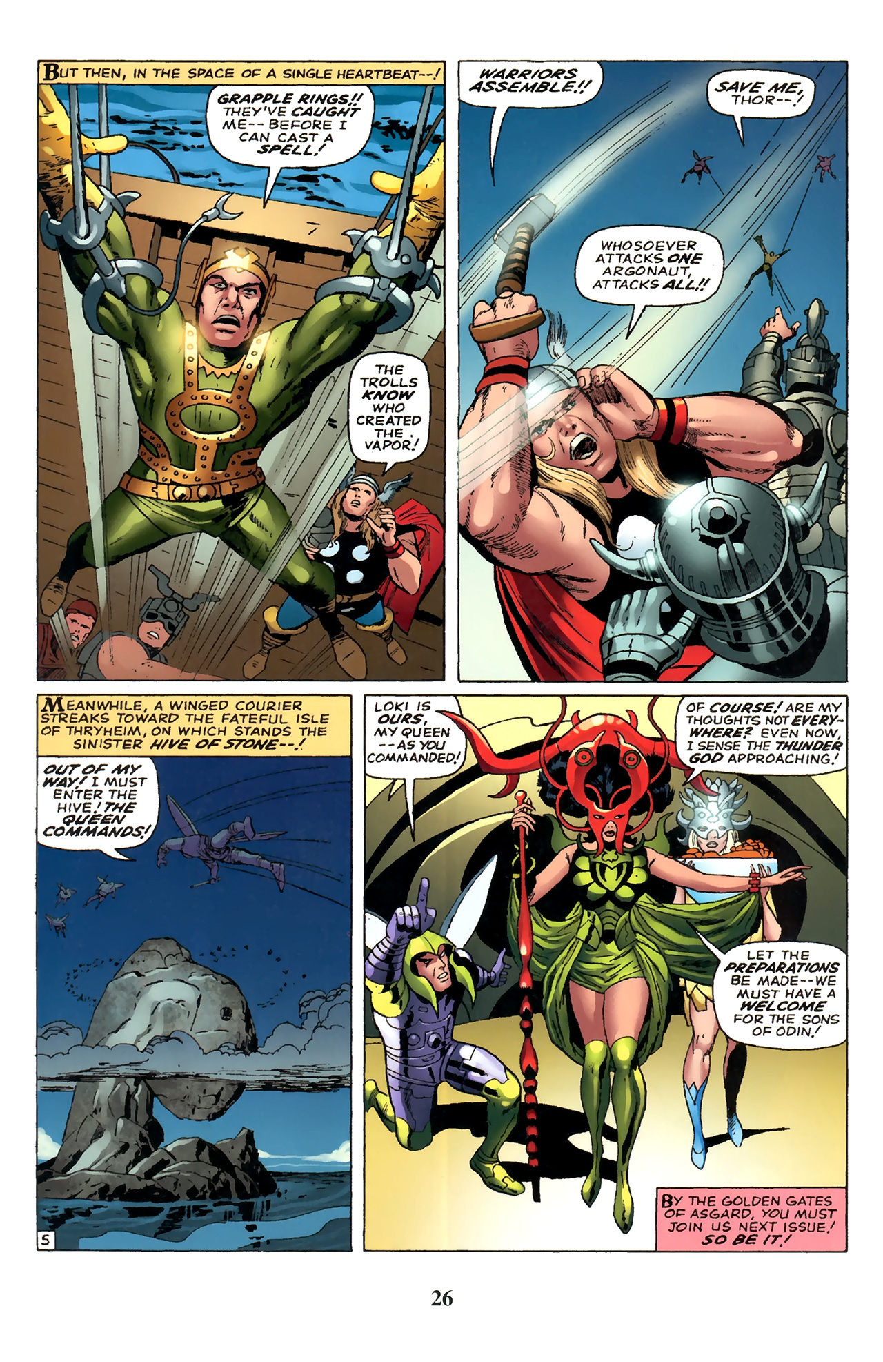 Read online Thor: Tales of Asgard by Stan Lee & Jack Kirby comic -  Issue #4 - 28