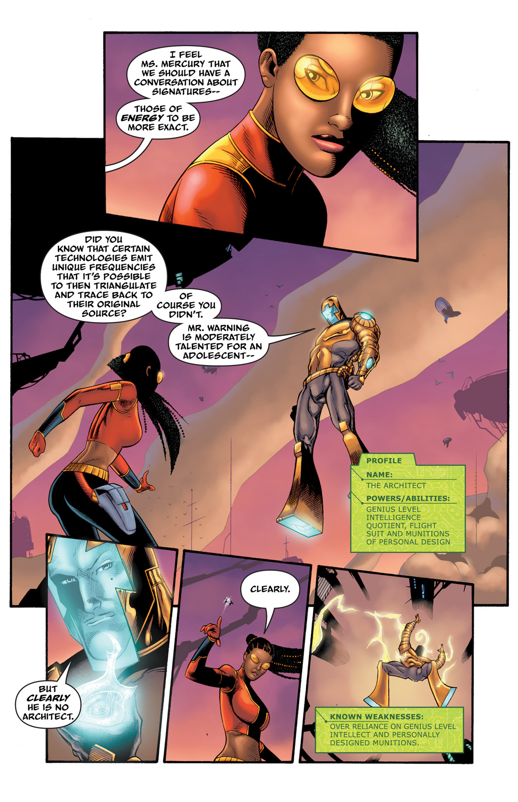 Read online The Many Adventures of Miranda Mercury: Time Runs Out comic -  Issue # TPB - 103