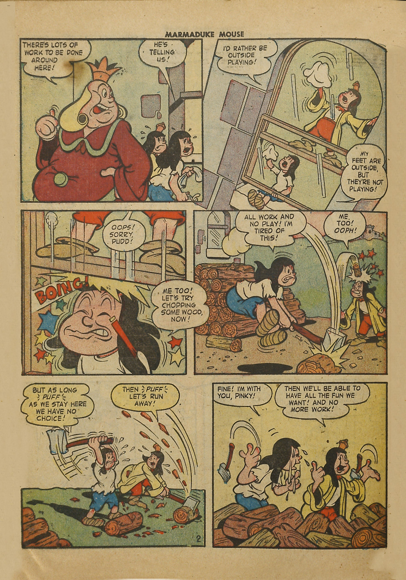 Read online Marmaduke Mouse comic -  Issue #38 - 28