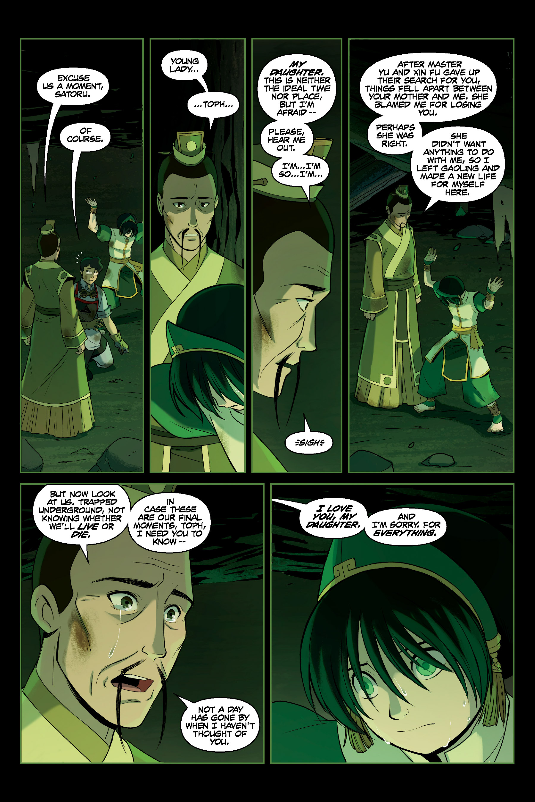 Read online Nickelodeon Avatar: The Last Airbender - The Rift comic -  Issue # _Omnibus (Part 2) - 53