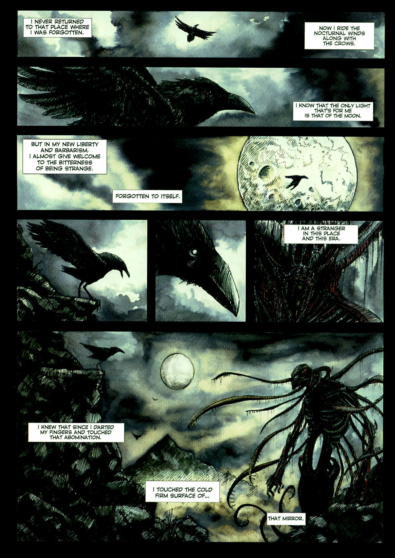 Read online H.P. Lovecraft - The Temple comic -  Issue # Full - 17