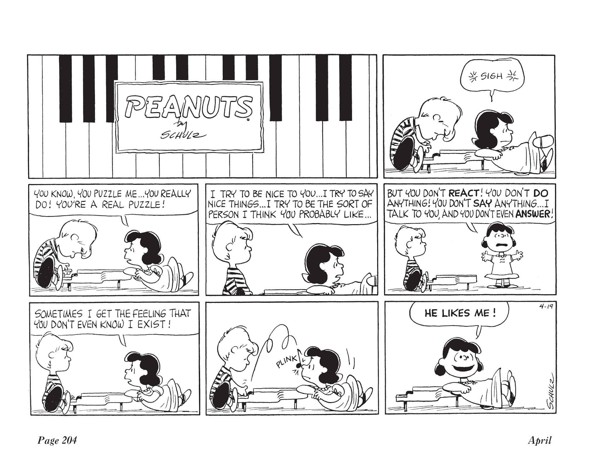 Read online The Complete Peanuts comic -  Issue # TPB 7 - 215