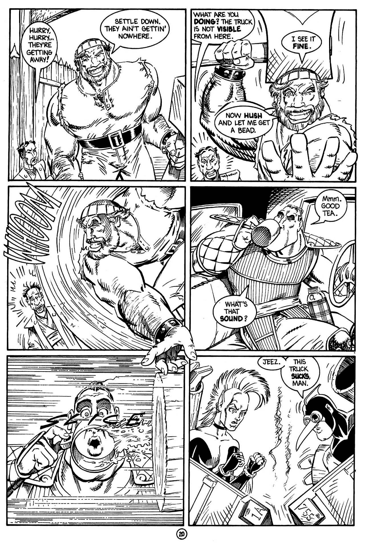 Read online Paul the Samurai (1992) comic -  Issue #5 - 21