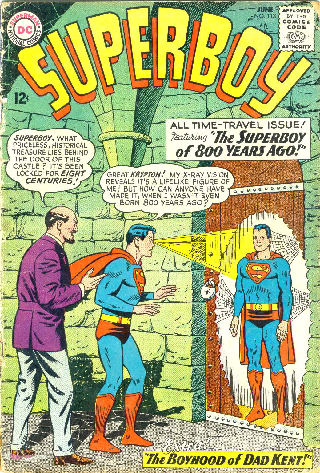 Read online Superboy (1949) comic -  Issue #113 - 1