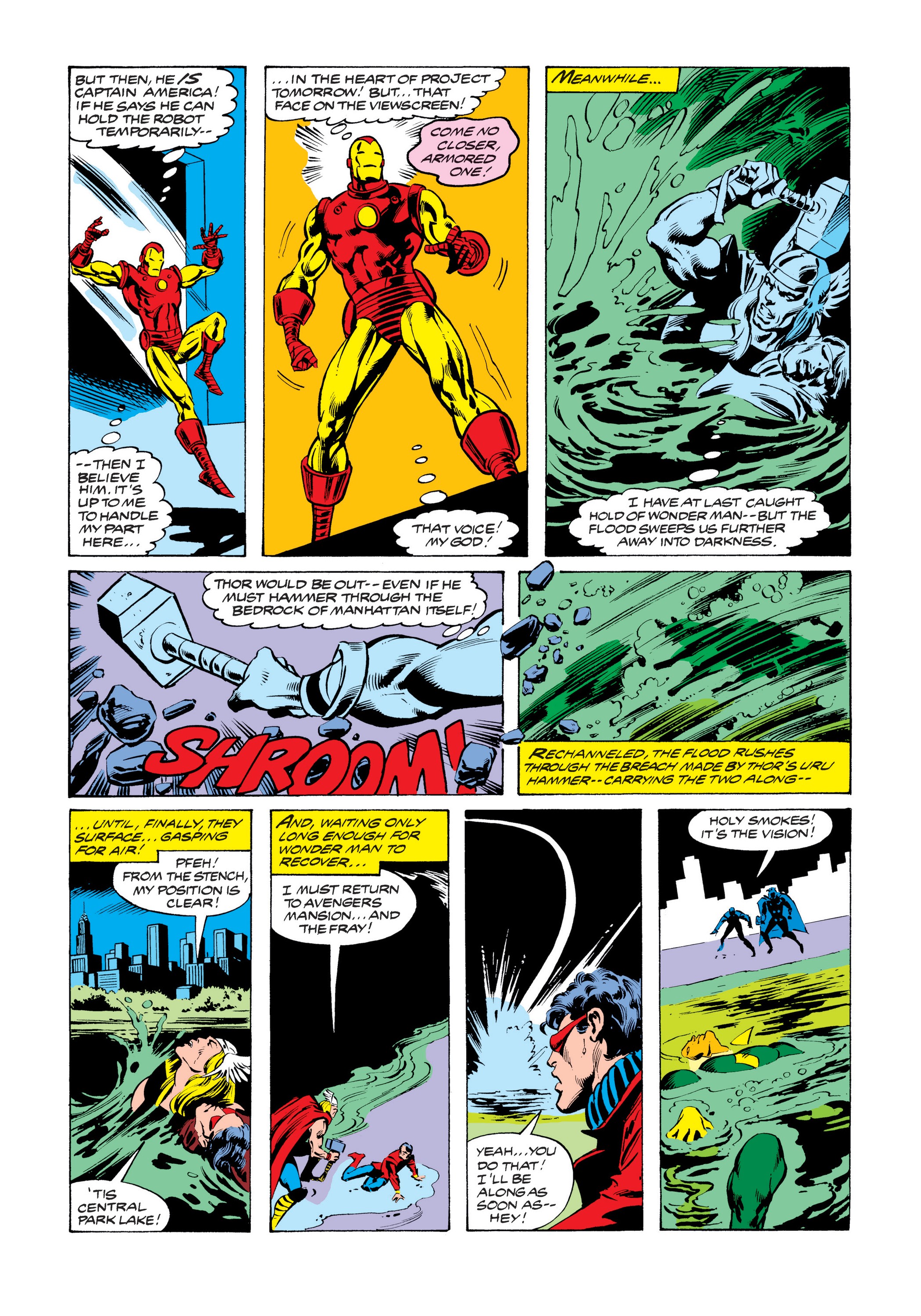 Read online Marvel Masterworks: The Avengers comic -  Issue # TPB 18 (Part 3) - 71