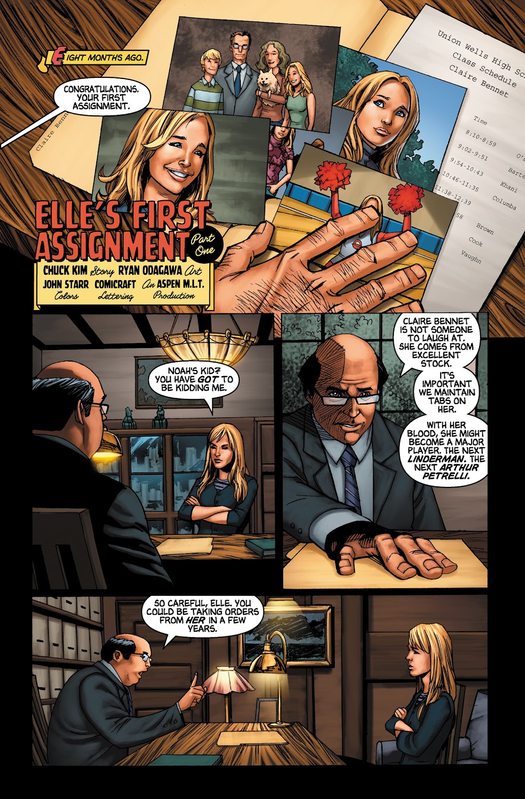 Heroes (2006) issue 63 - Page 1