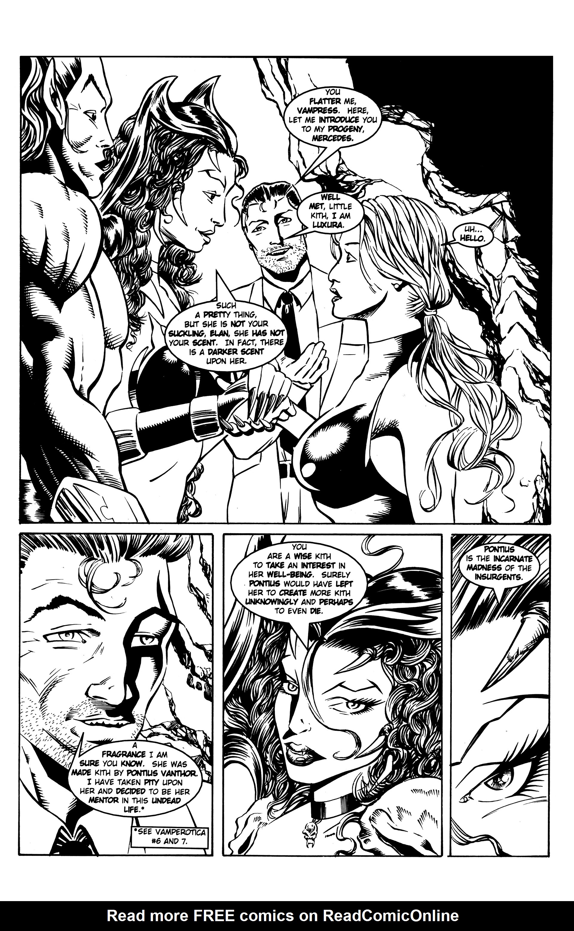 Read online Vamperotica comic -  Issue #39 - 6