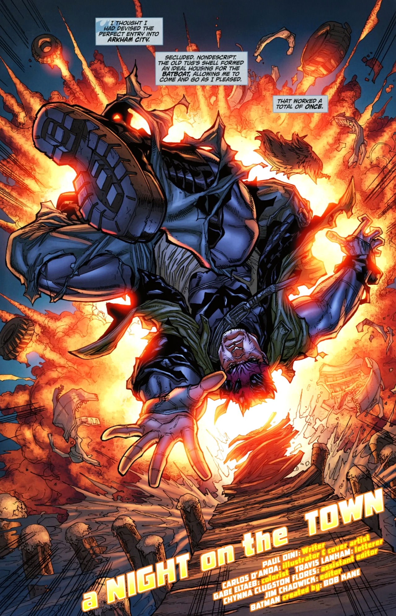 Read online Batman: Arkham City comic -  Issue #4 - 2