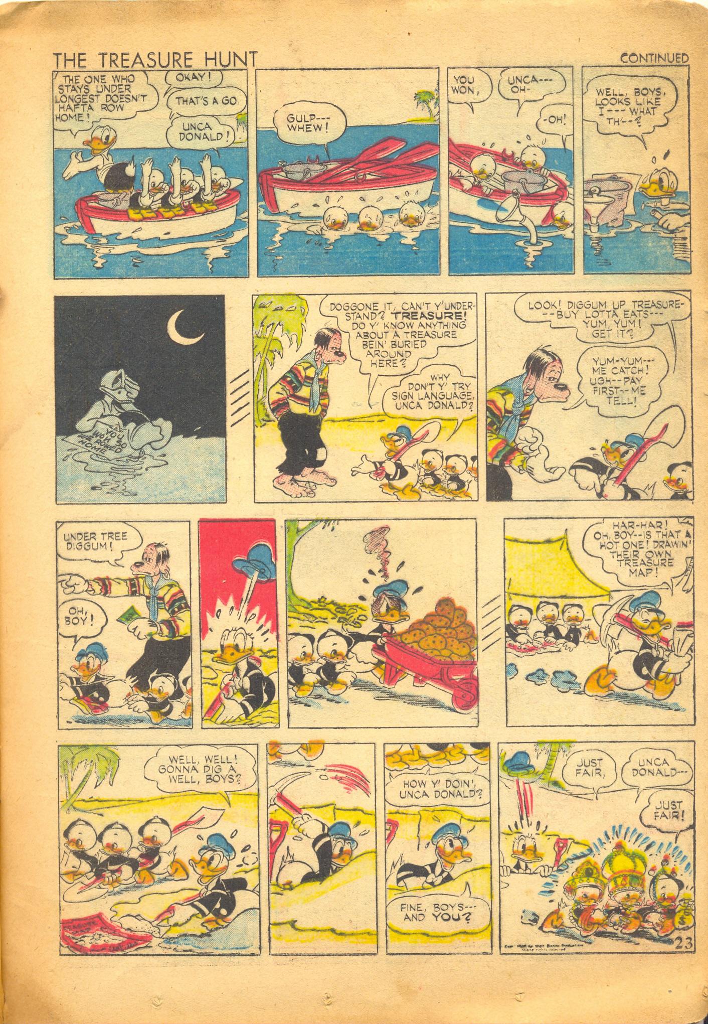 Read online Walt Disney's Comics and Stories comic -  Issue #21 - 25