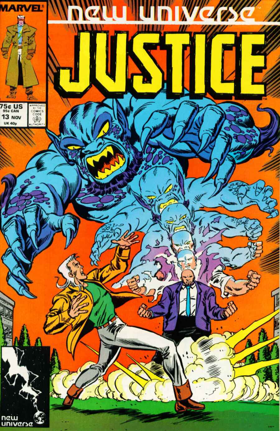 Read online Justice (1986) comic -  Issue #13 - 1