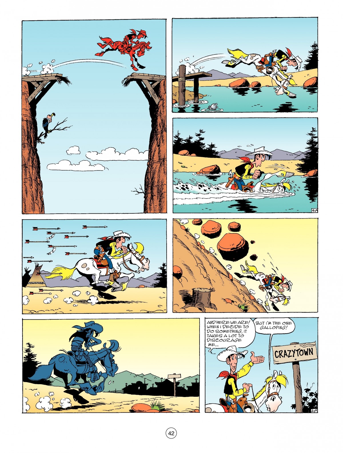 Read online A Lucky Luke Adventure comic -  Issue #51 - 42