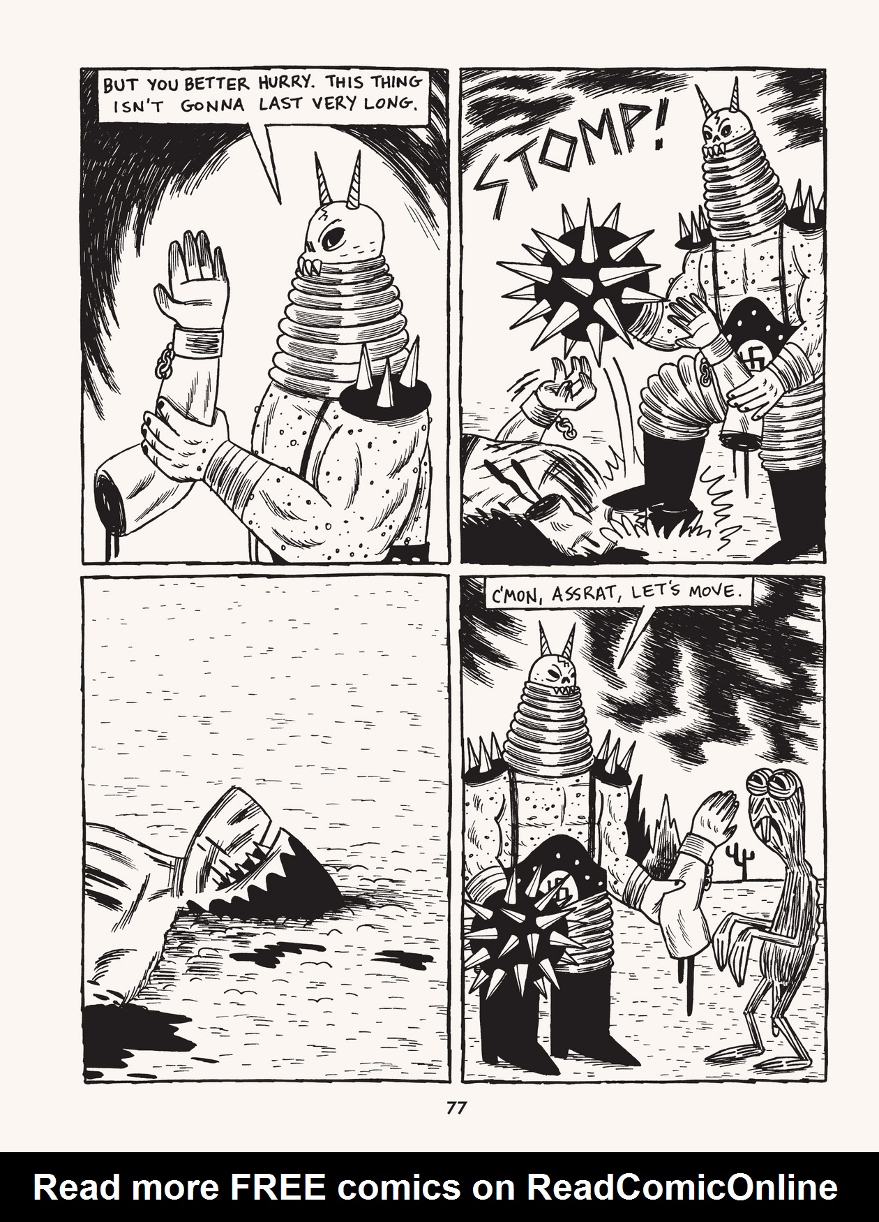 Read online Prison Pit comic -  Issue #1 - 78