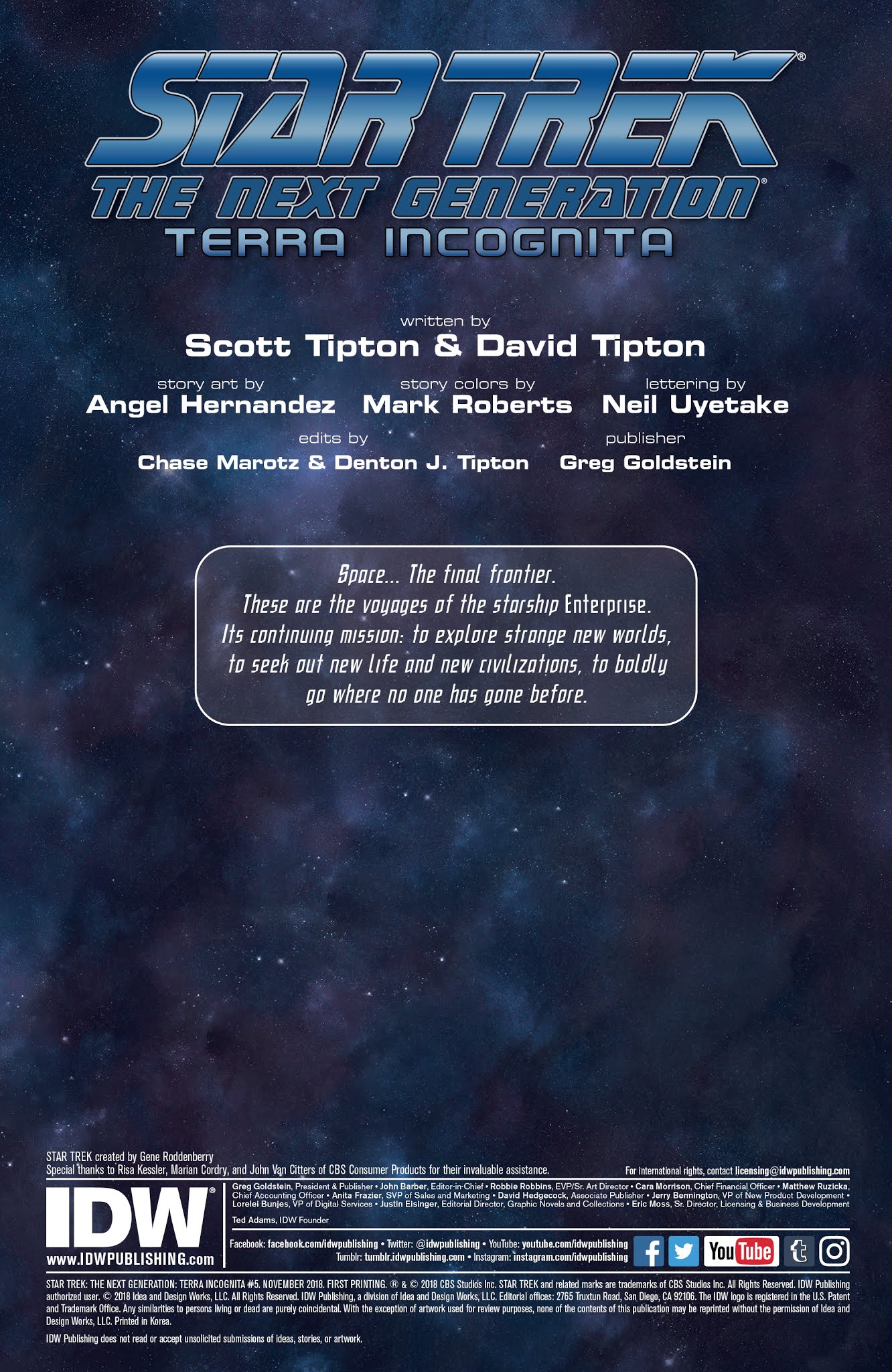 Read online Star Trek: The Next Generation: Terra Incognita comic -  Issue #5 - 2