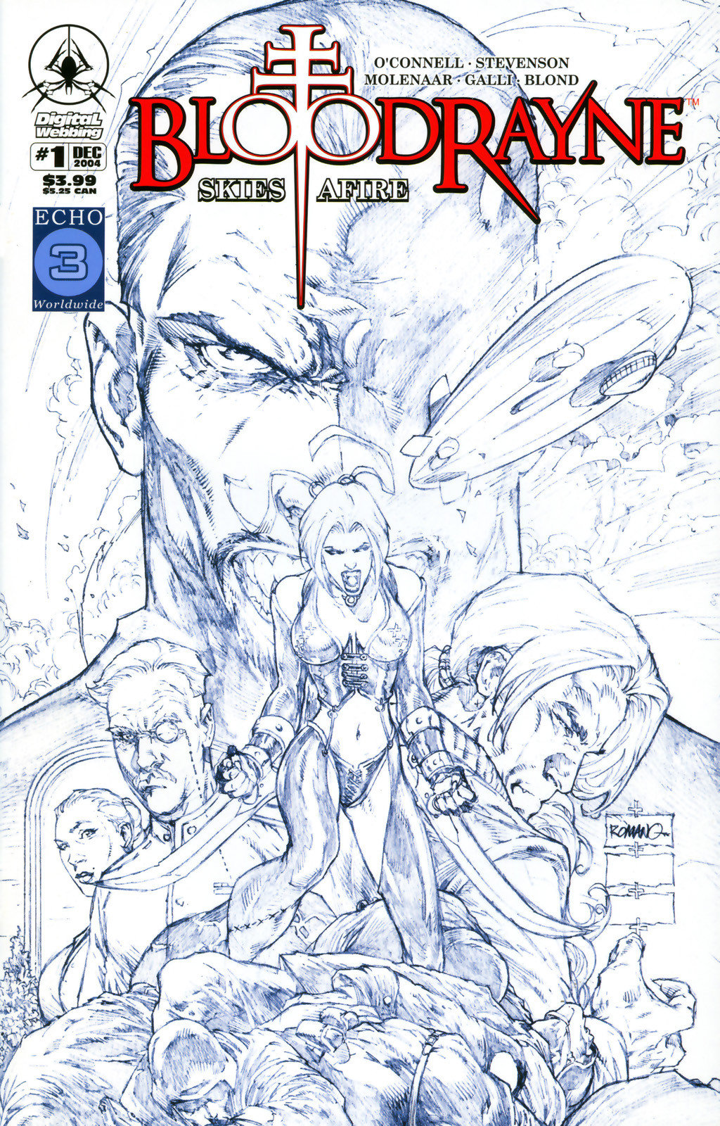 Read online BloodRayne: Skies Afire comic -  Issue # _Preview - 2