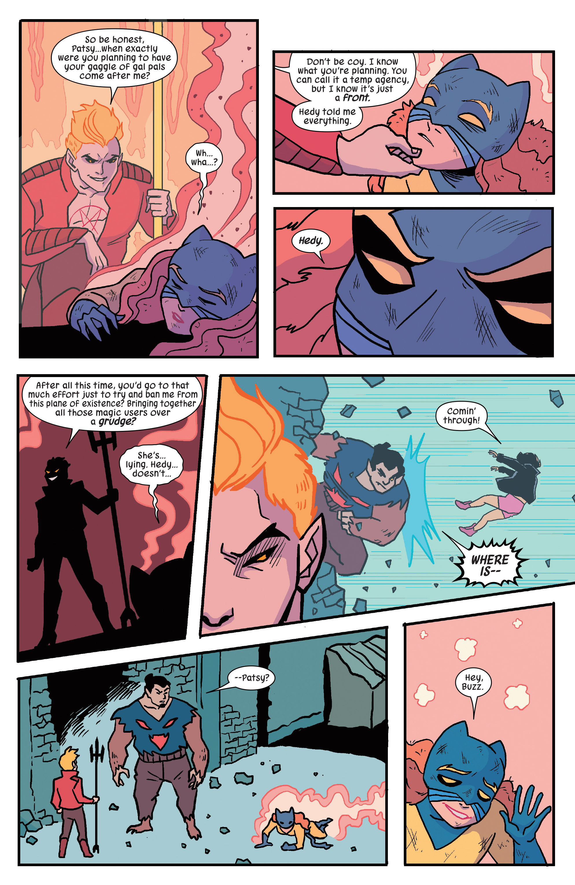 Read online Patsy Walker, A.K.A. Hellcat! comic -  Issue #9 - 18