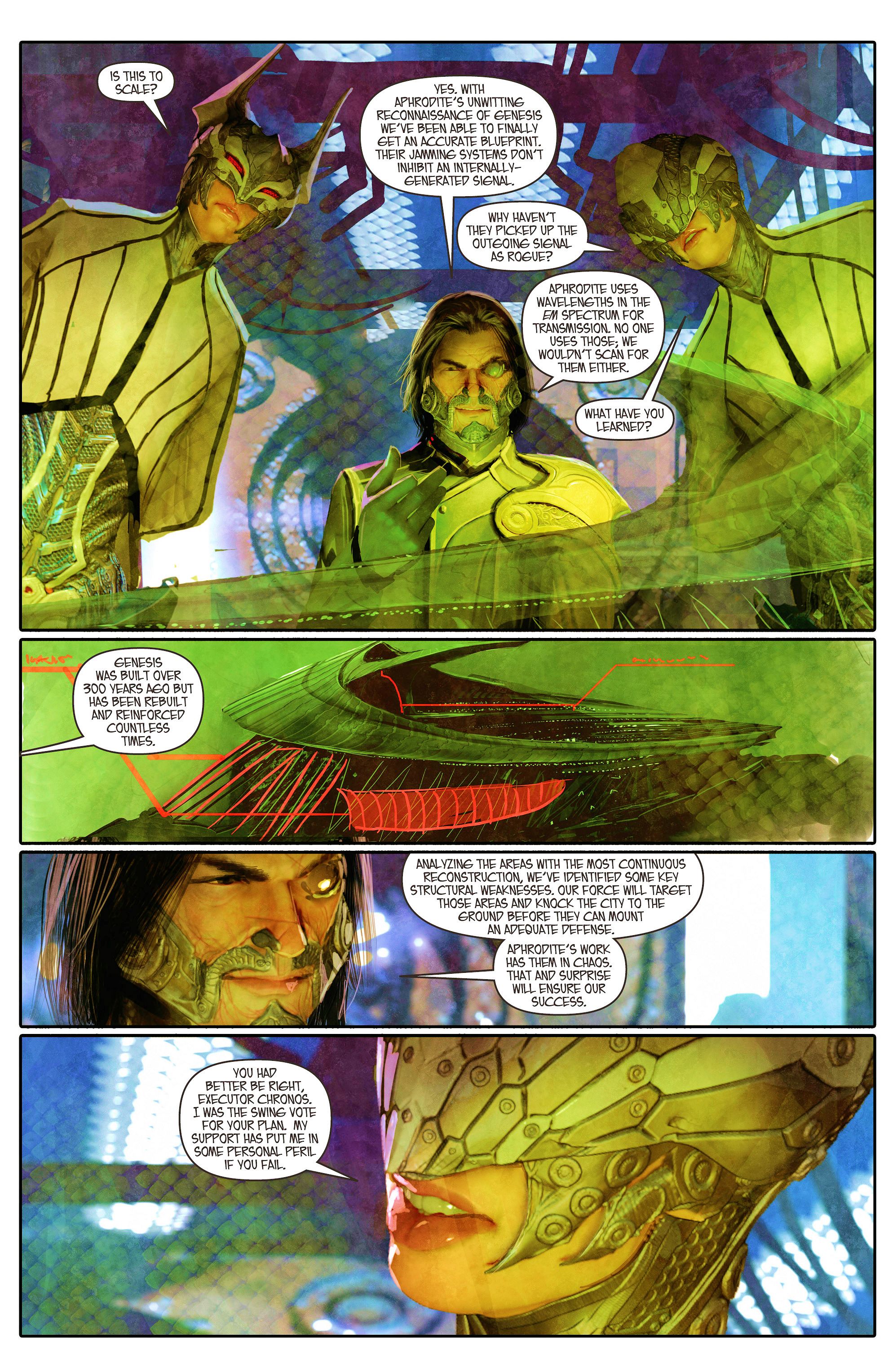 Read online Aphrodite IX (2013) comic -  Issue #4 - 13