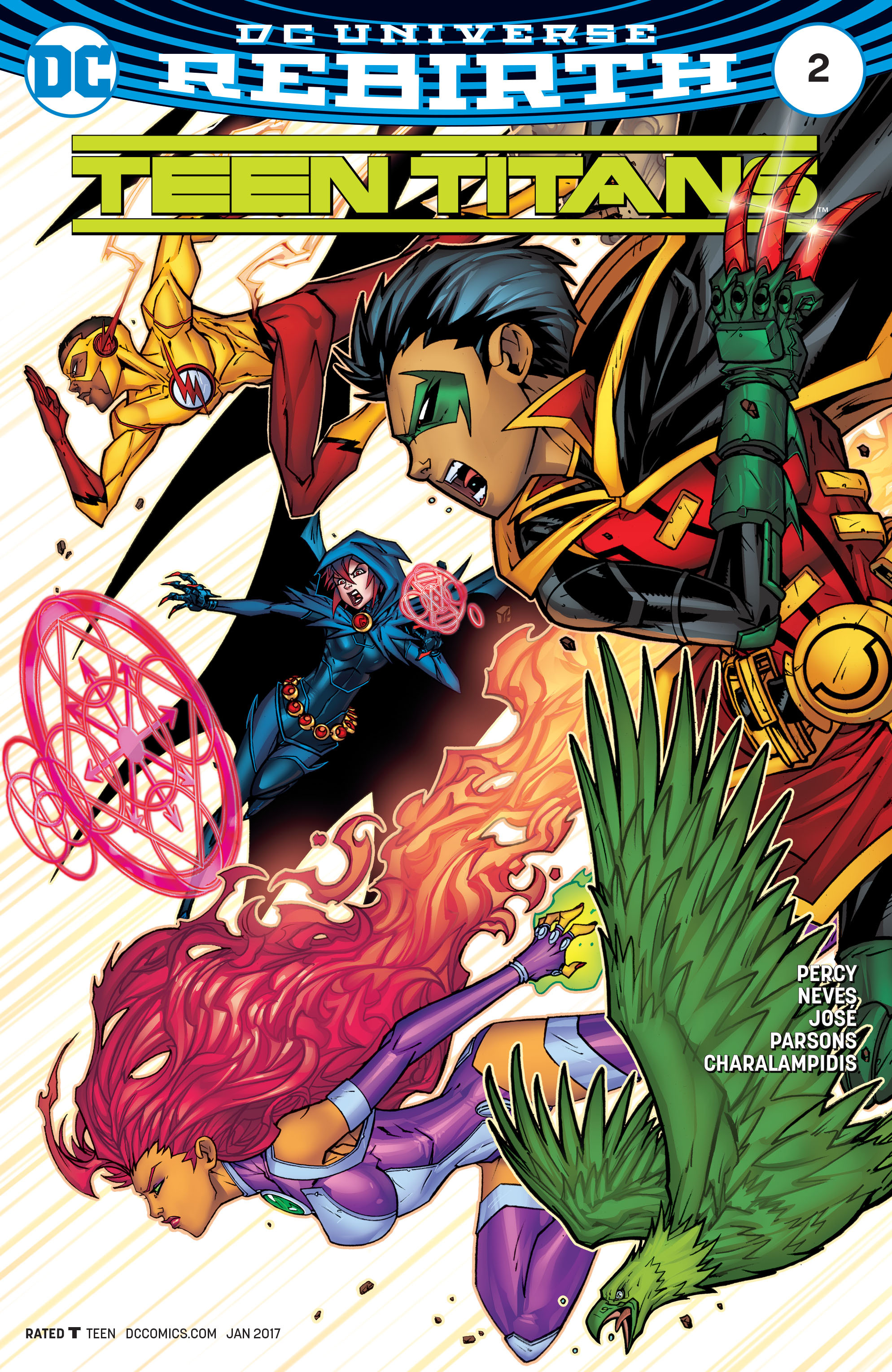 Read online Teen Titans (2016) comic -  Issue #2 - 1
