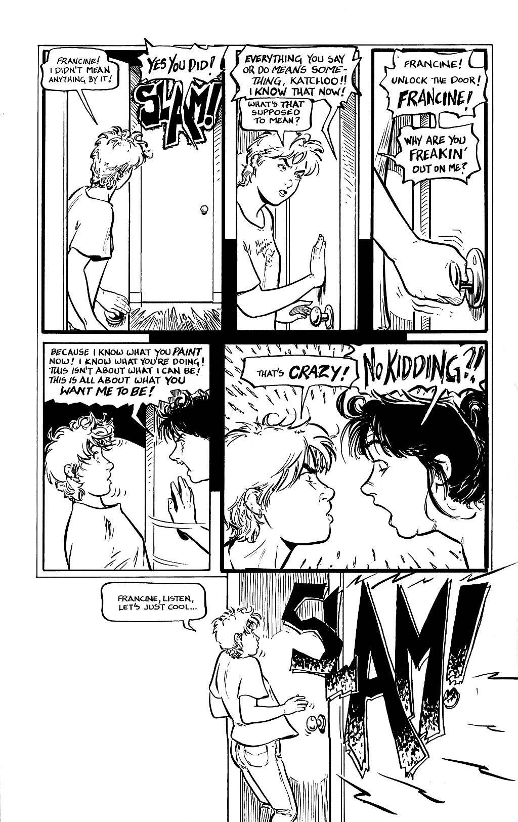 Read online Strangers in Paradise comic -  Issue #19 - 20