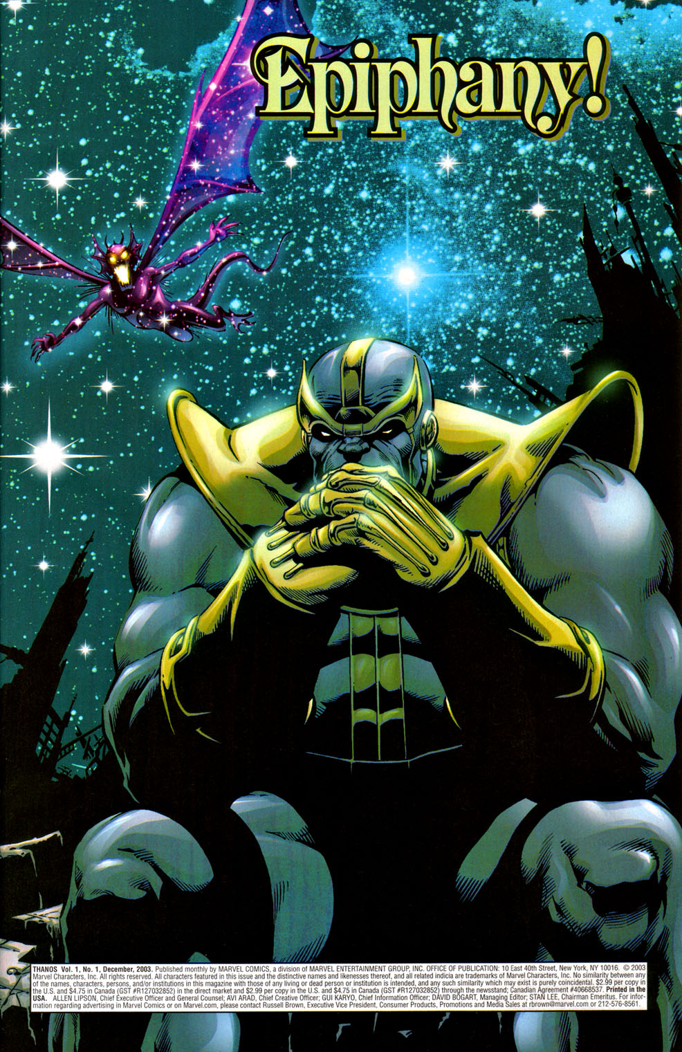 Read online Thanos (2003) comic -  Issue #1 - 2