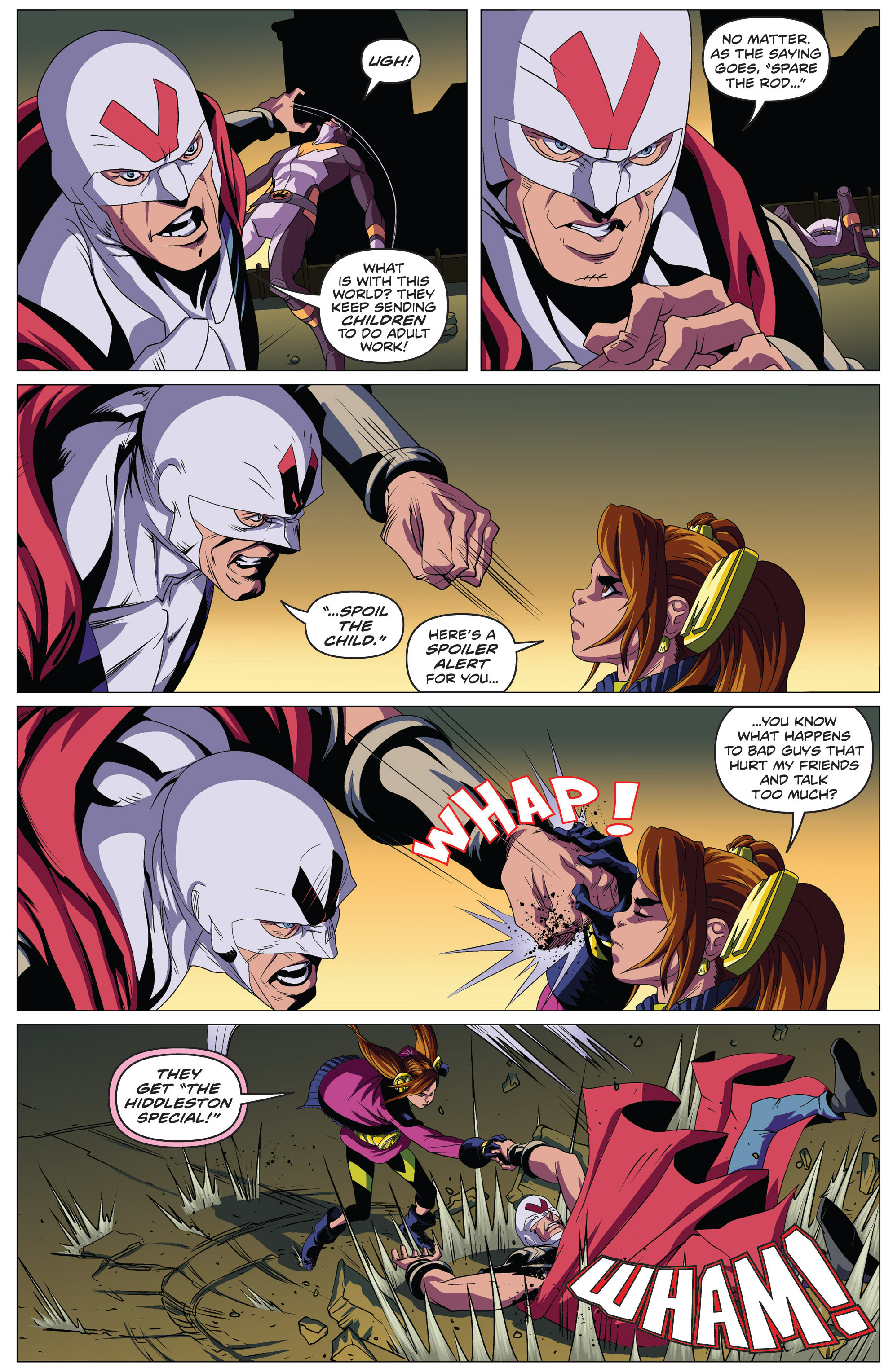 Read online Actionverse comic -  Issue #4 - 11