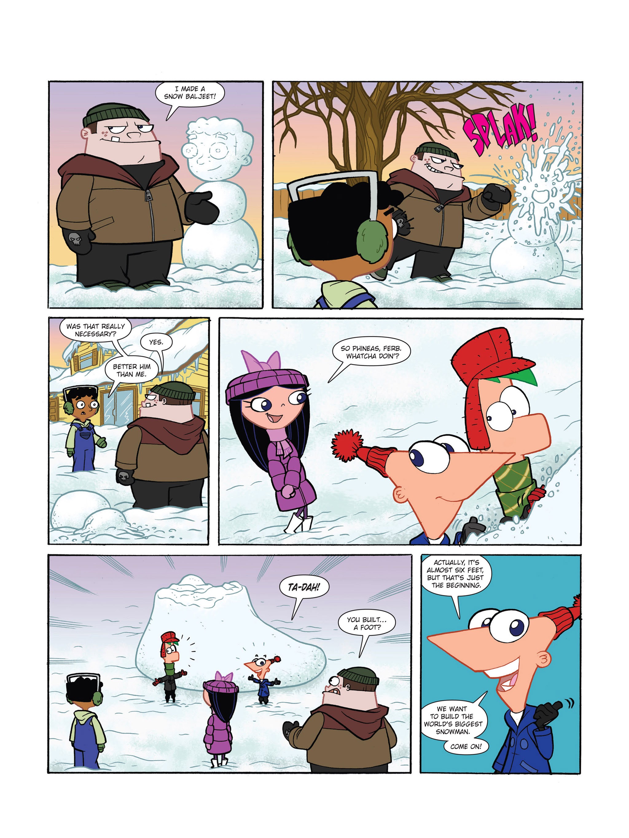 Read online Phineas and Ferb comic -  Issue # Full - 16
