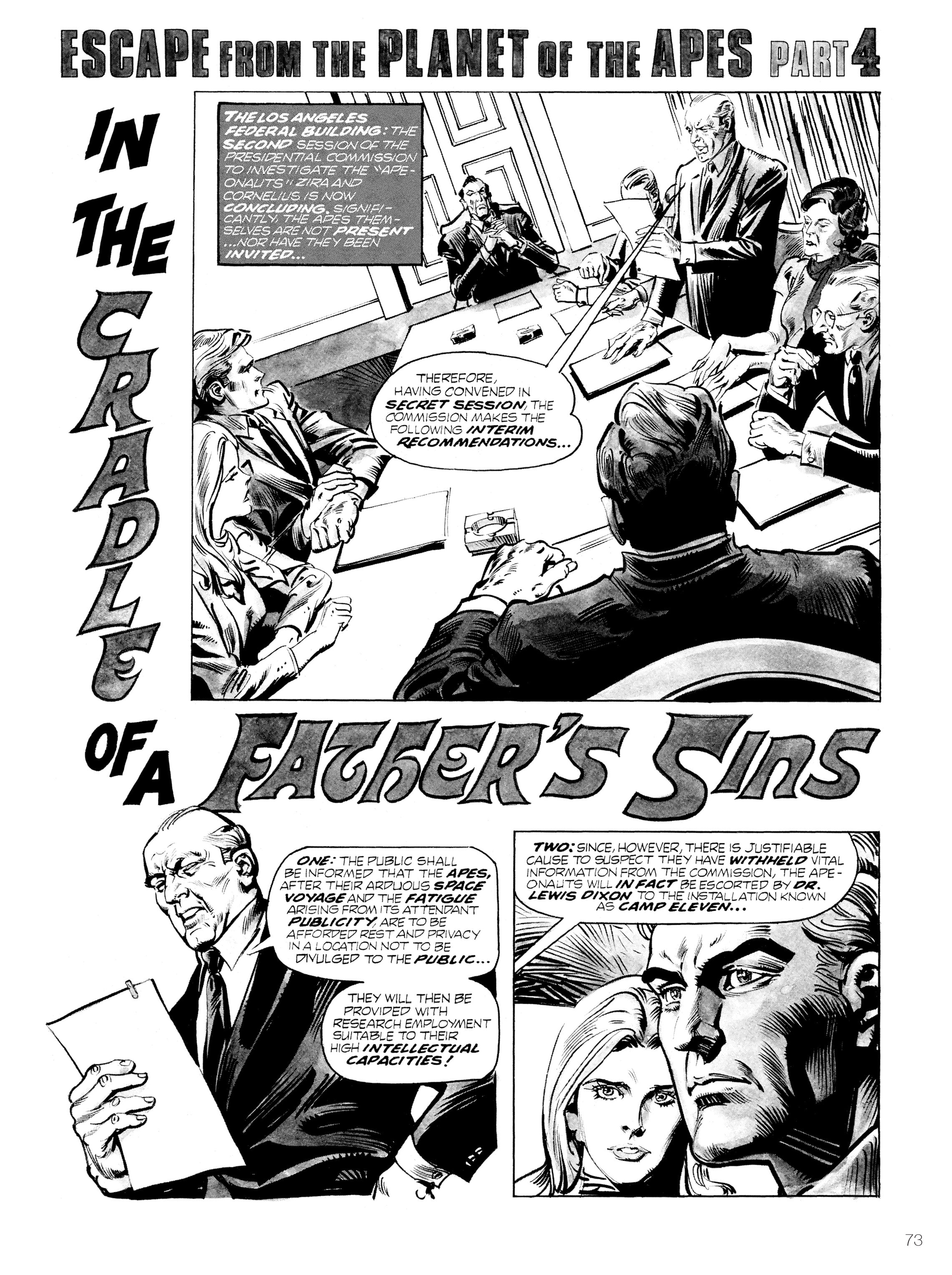 Read online Planet of the Apes: Archive comic -  Issue # TPB 3 (Part 1) - 70