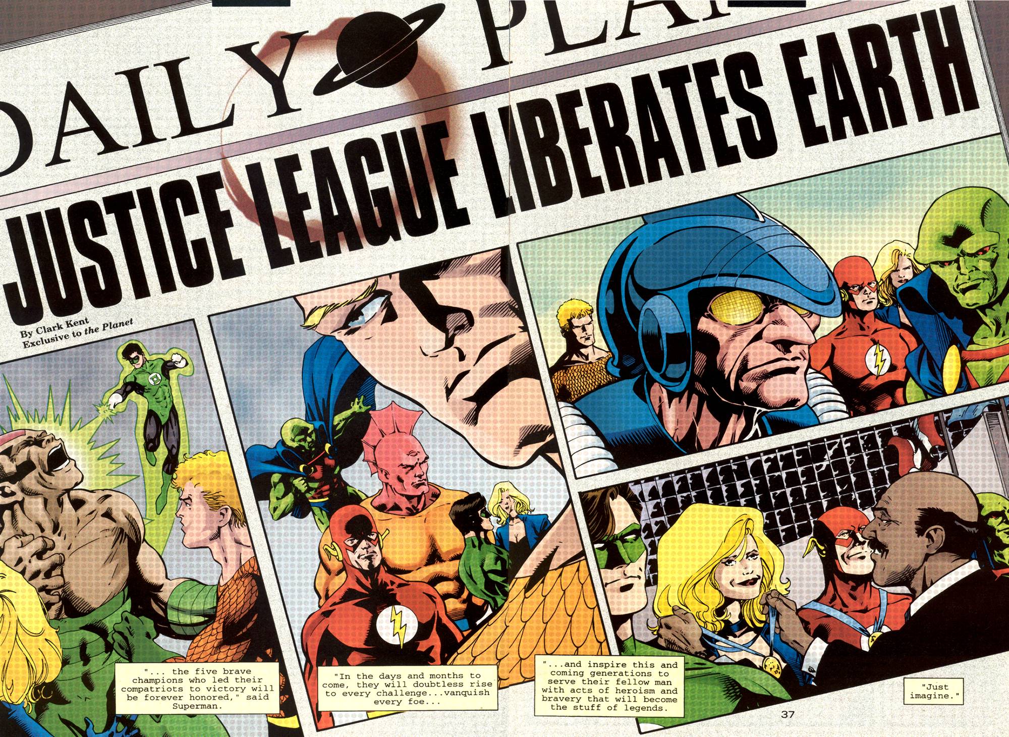 Read online JLA: Year One comic -  Issue #12 - 40