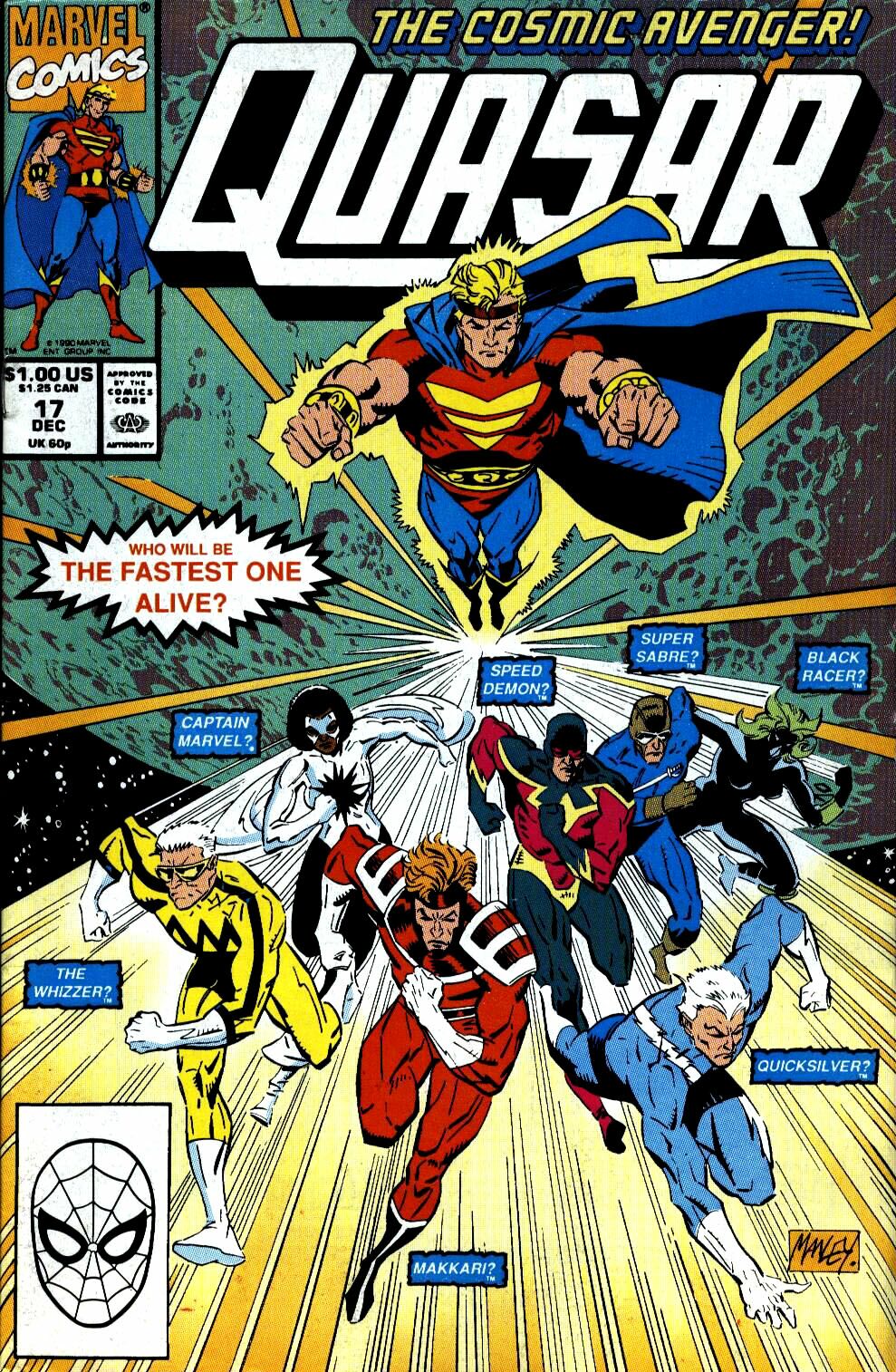 Read online Quasar comic -  Issue #17 - 1