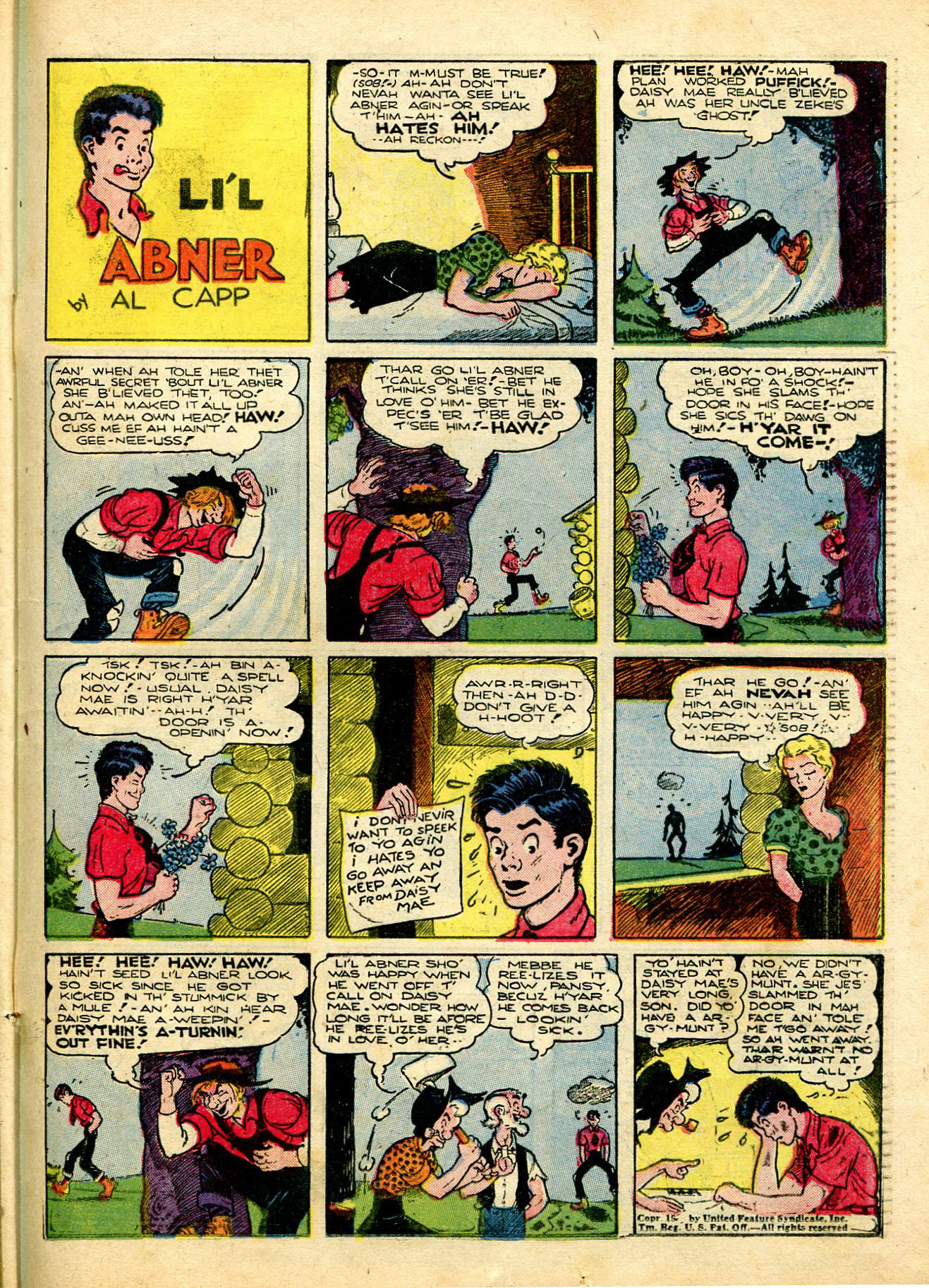 Read online Comics on Parade comic -  Issue #36 - 41