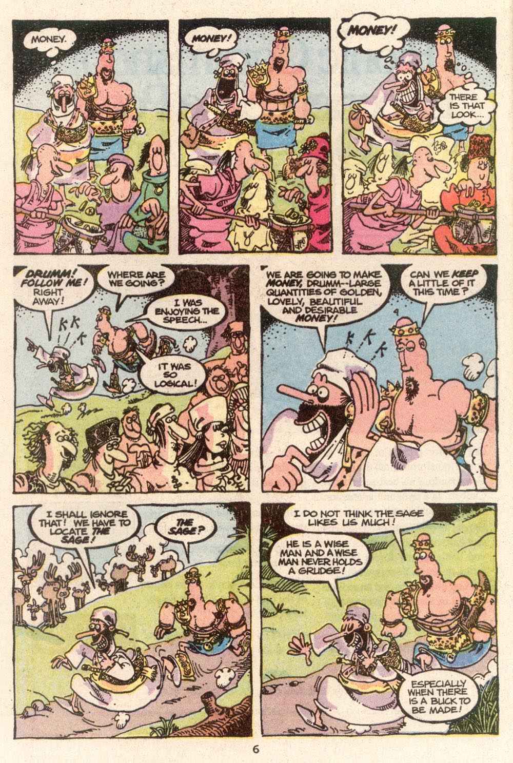 Read online Sergio Aragonés Groo the Wanderer comic -  Issue #66 - 5