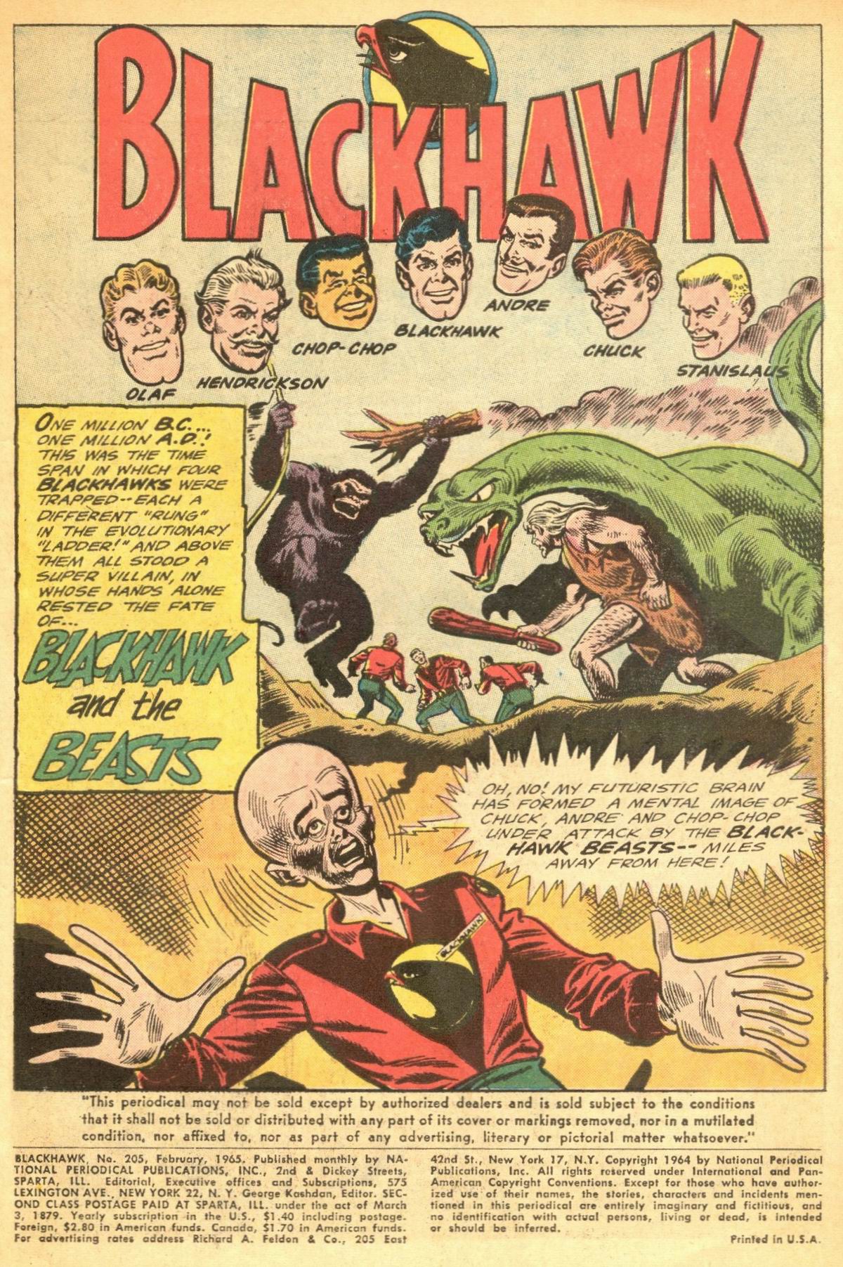 Blackhawk (1957) Issue #205 #98 - English 3