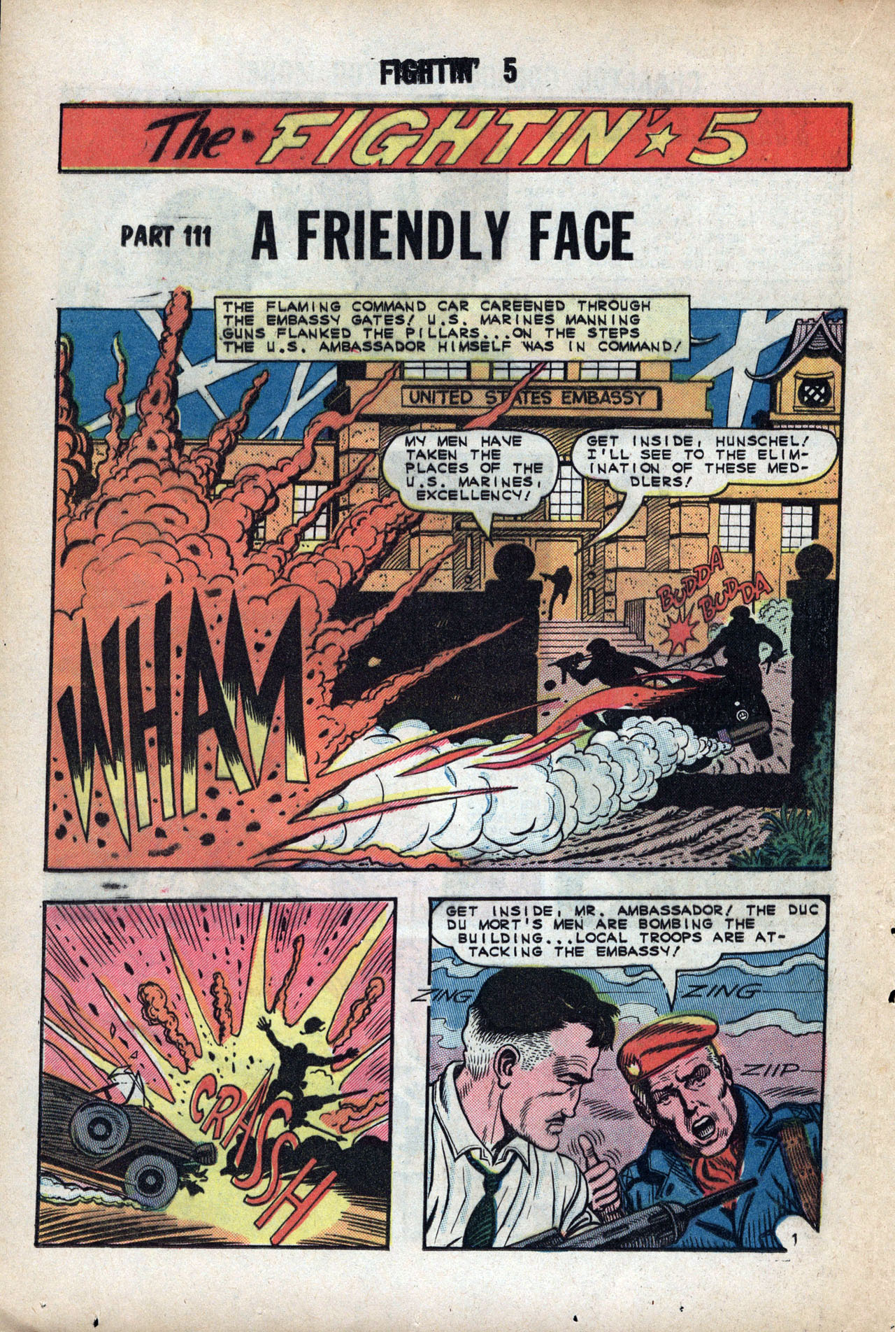 Read online The Fightin' 5 comic -  Issue #31 - 20