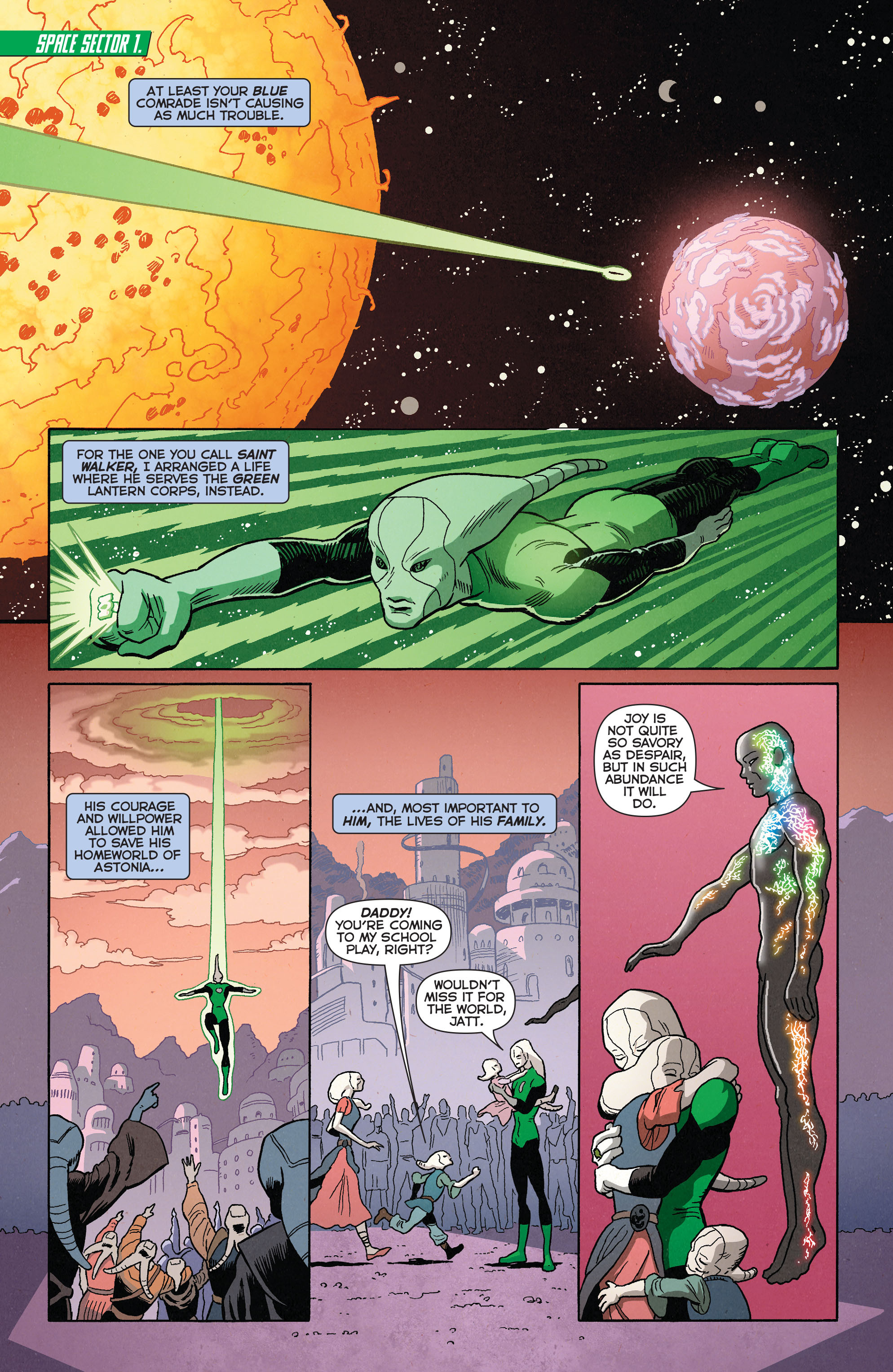 Read online Green Lantern: The Wrath of the First Lantern comic -  Issue # TPB - 137
