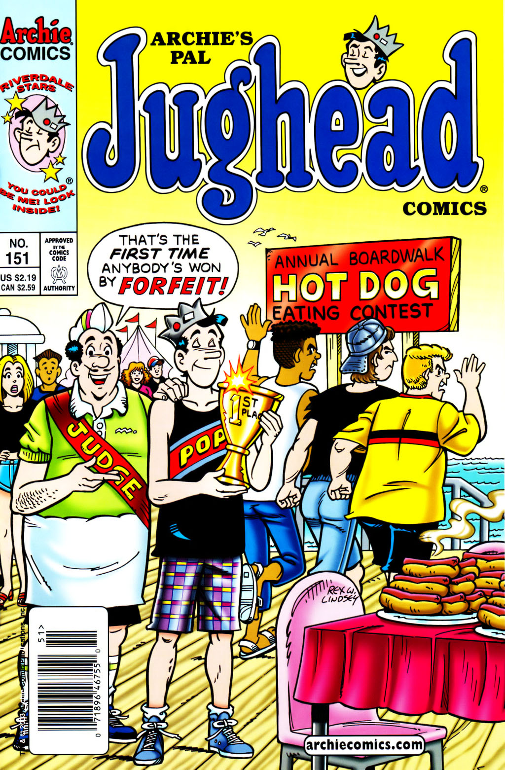 Read online Archie's Pal Jughead Comics comic -  Issue #151 - 1