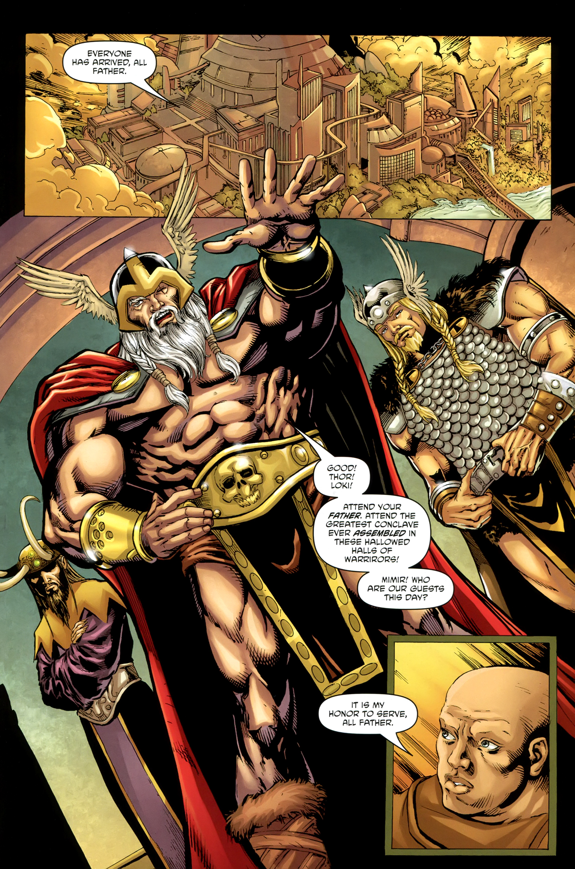 Read online God Is Dead comic -  Issue #1 - 27