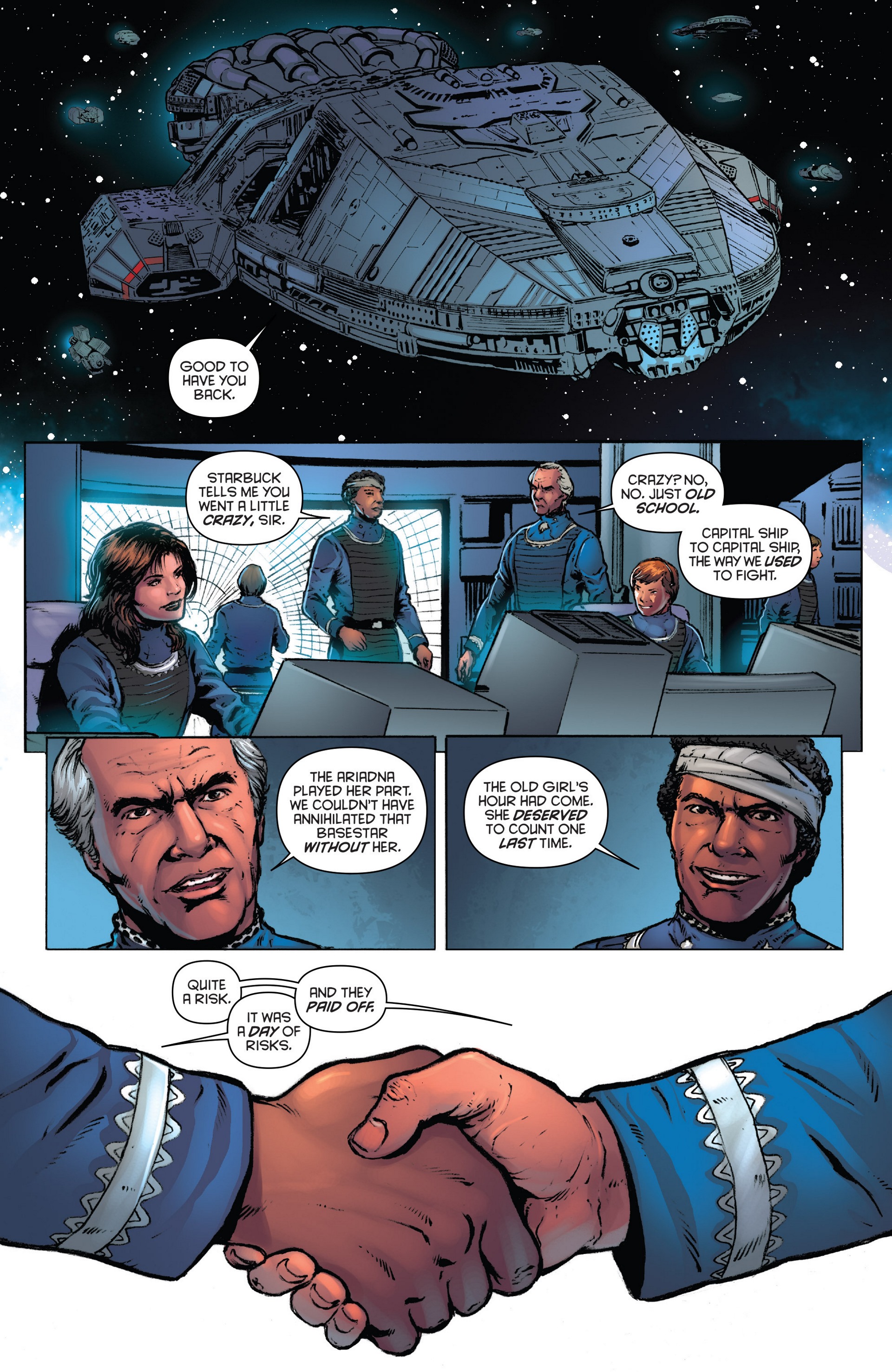 Classic Battlestar Galactica (2013) 11 Page 20