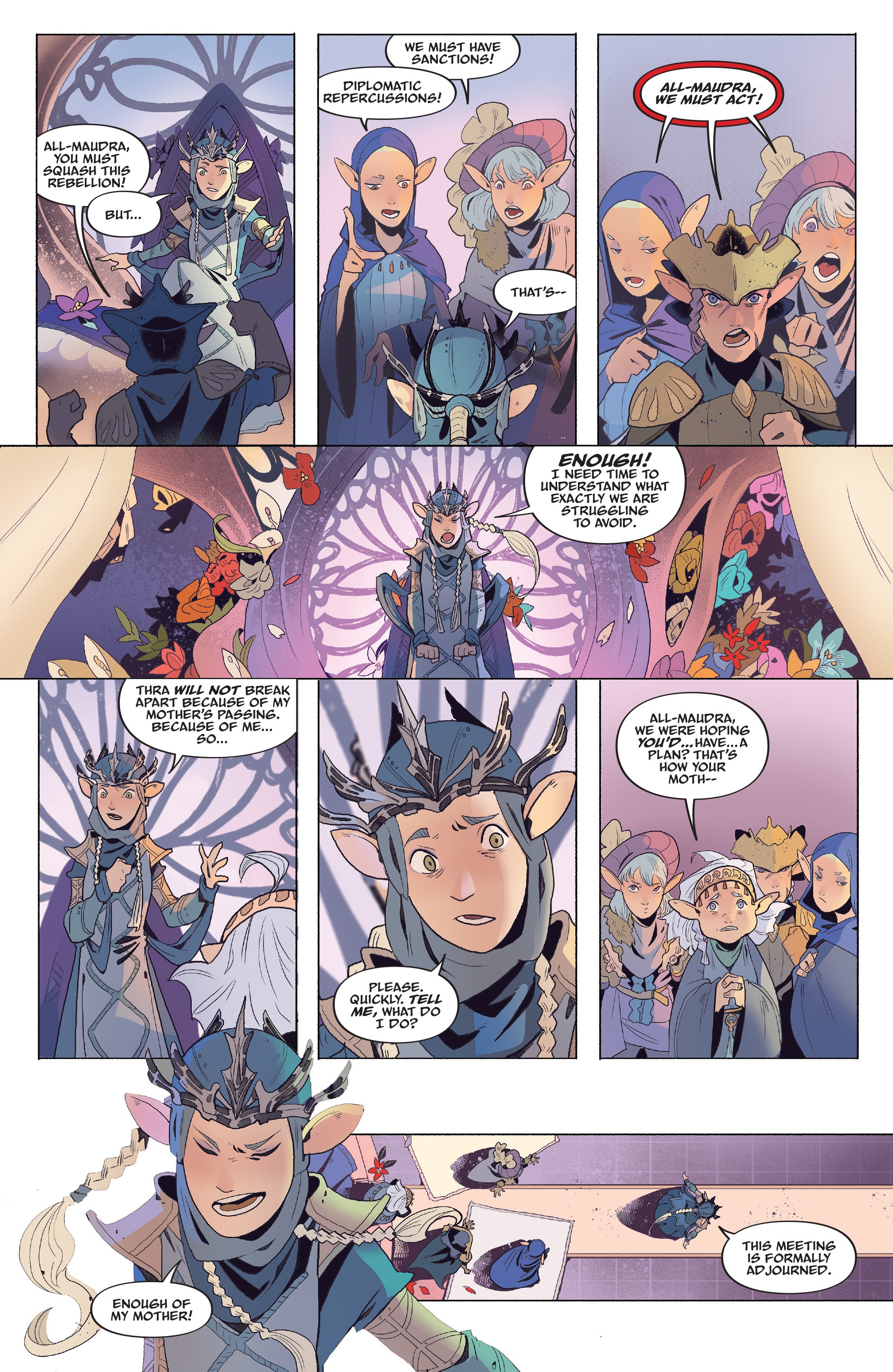 Read online Jim Henson's The Dark Crystal: Age of Resistance comic -  Issue #9 - 11