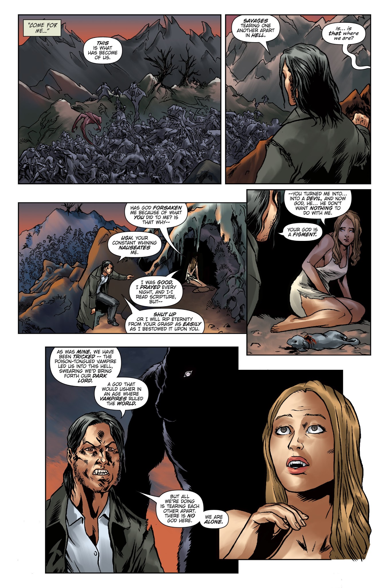 Read online Grimm Fairy Tales presents Hunters: The Shadowlands comic -  Issue # TPB - 42