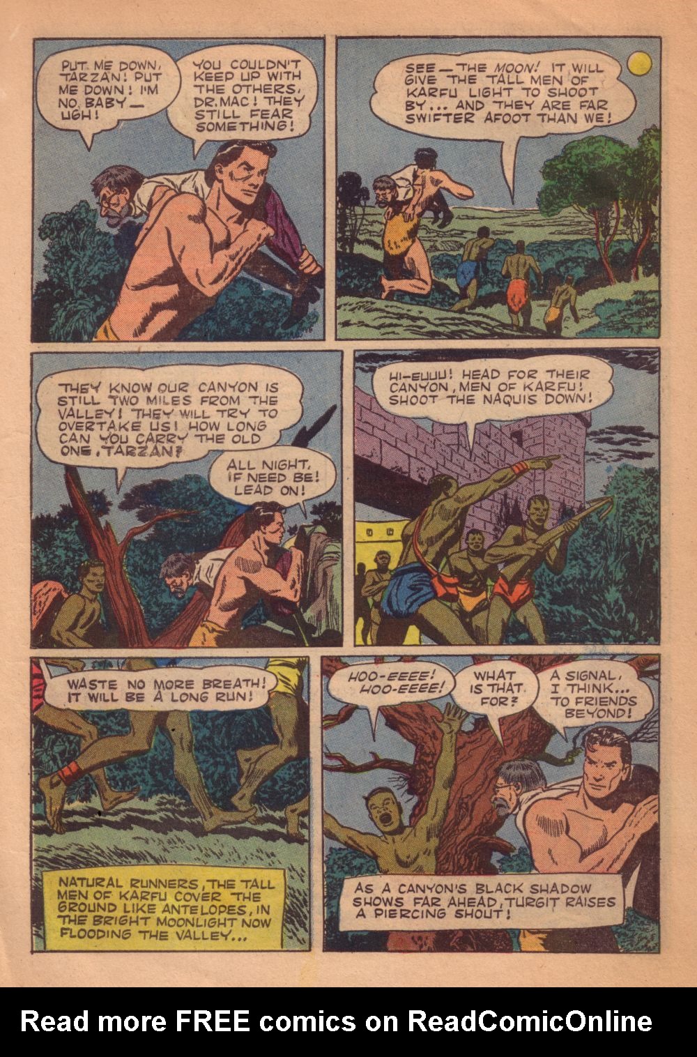 Read online Tarzan (1948) comic -  Issue #55 - 15