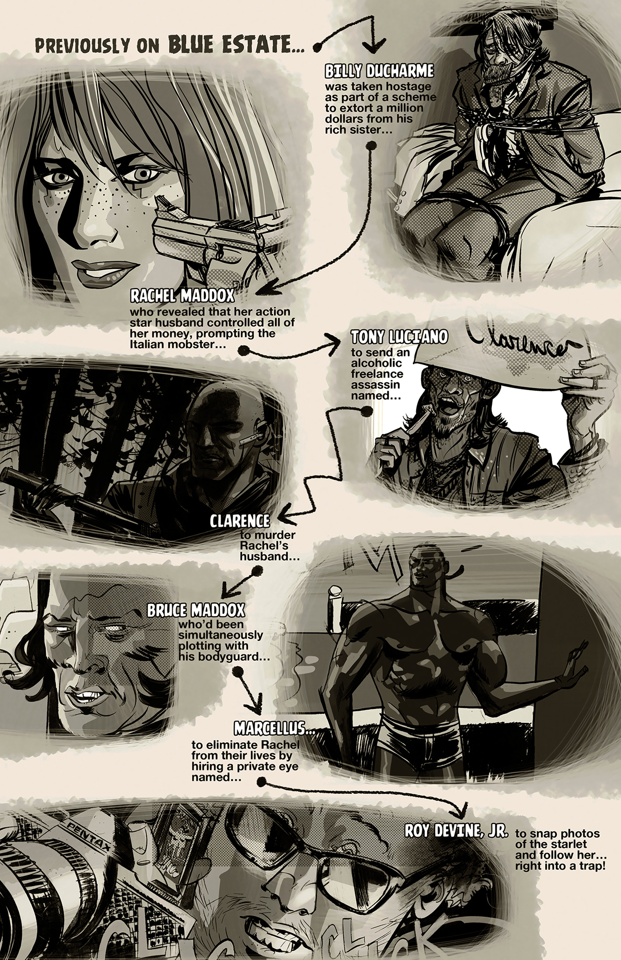 Read online Blue Estate comic -  Issue #7 - 3